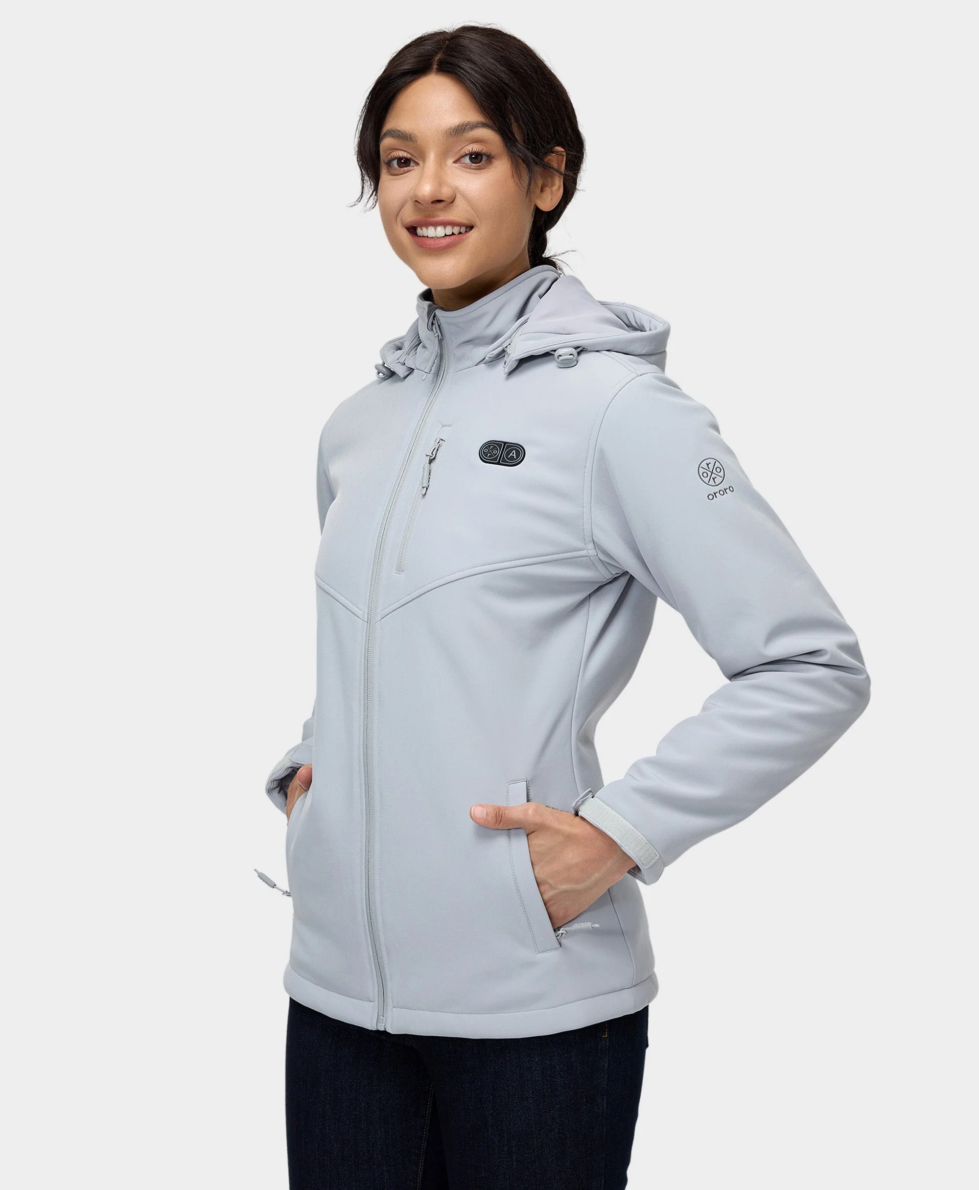 (Open-Box) Women's Heated Dual Control Jacket with 5 Heating Zones (Pocket Heating) (Battery Set Not Included) - Image 4