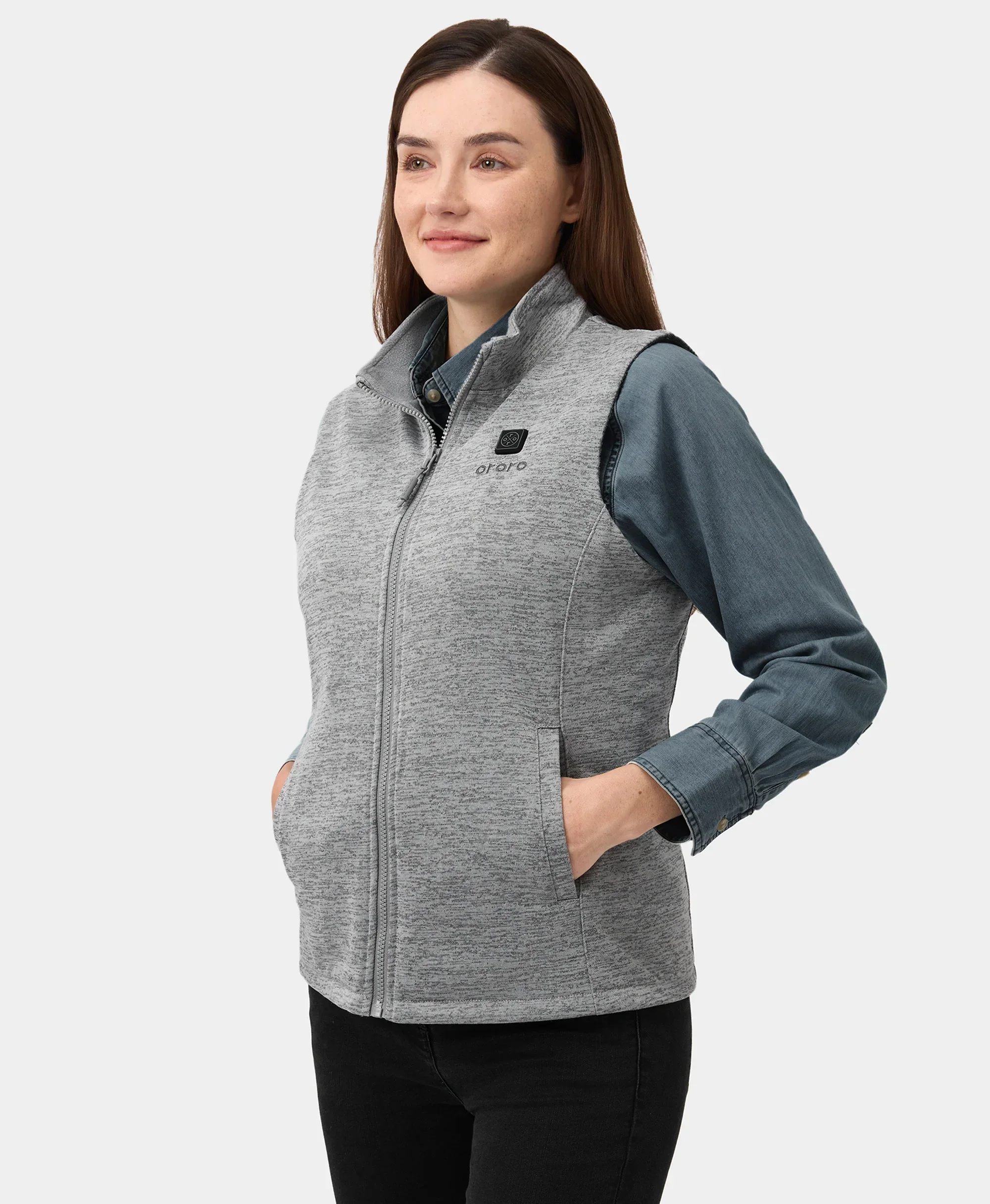 (Open-box) Women's Heated Fleece Vest (2025) (Battery Set Not Included) - Image 15