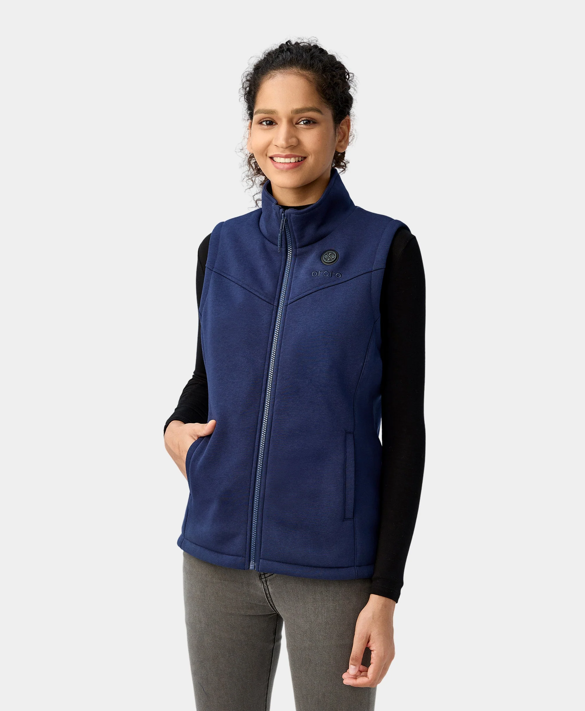 (Open-box) Women's Heated Fleece Vest (Battery Set Not Included) - Image 12