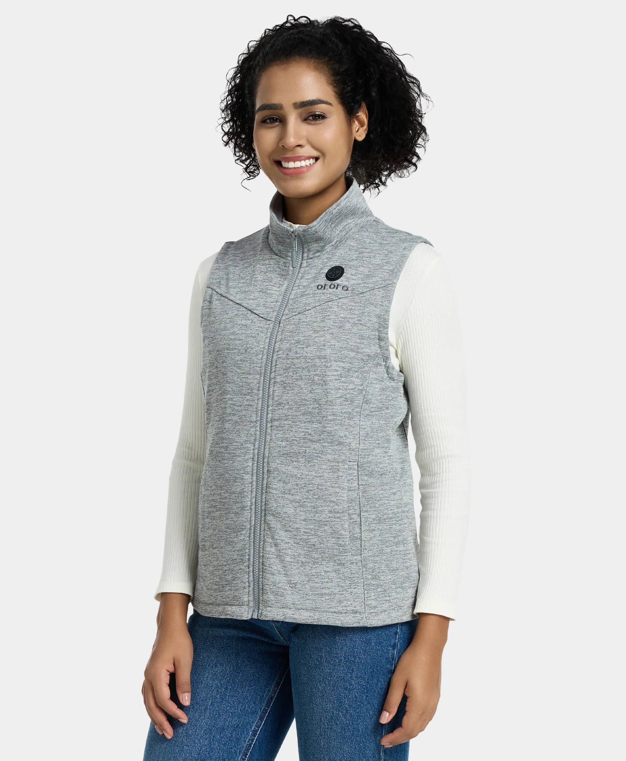 (Open-box) Women's Heated Fleece Vest (Battery Set Not Included) - Image 28