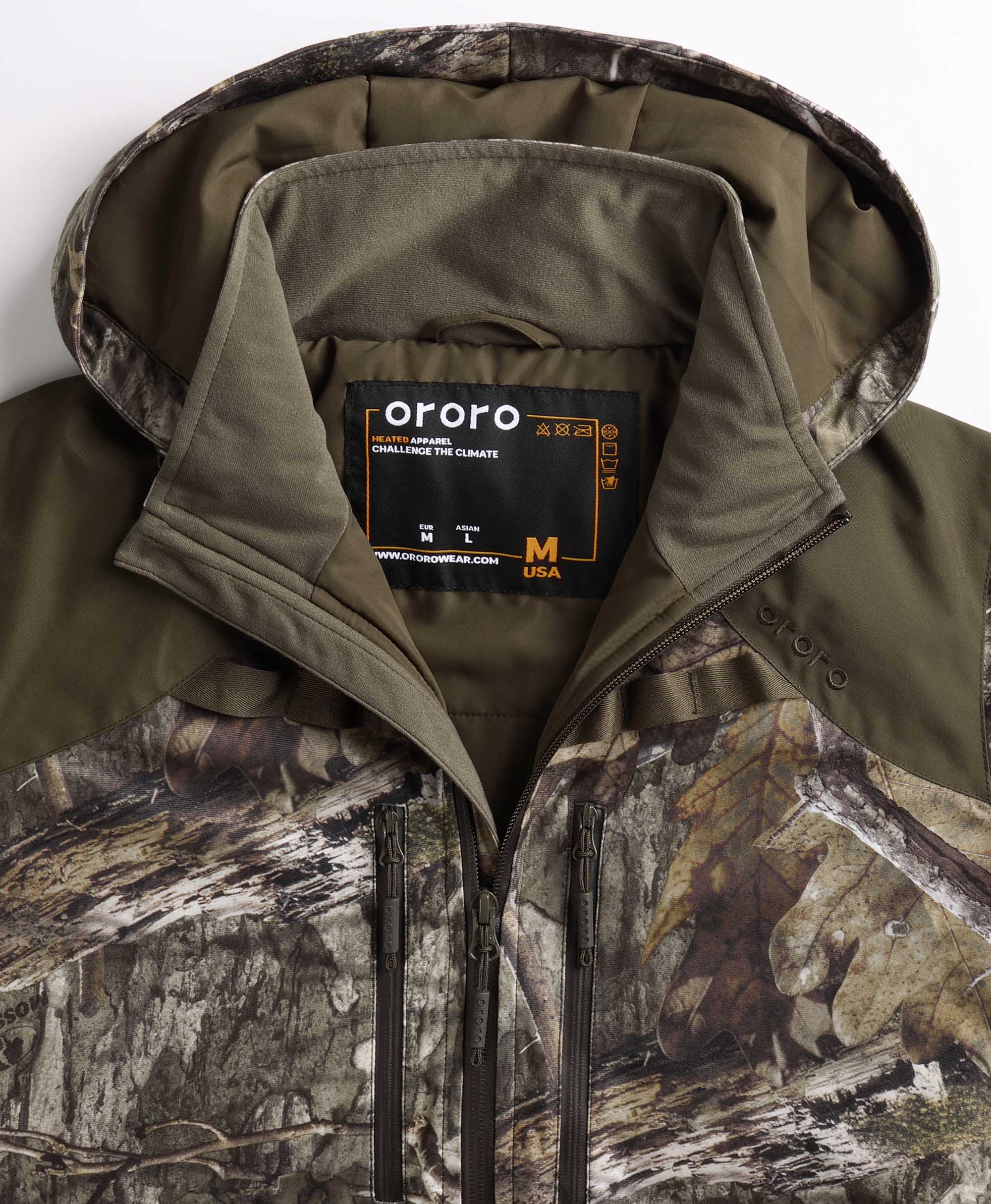 Women's Heated Hunting Jacket - Camouflage, Mossy Oak® Country DNA (Apparel Only) (Final Sale) - Image 10