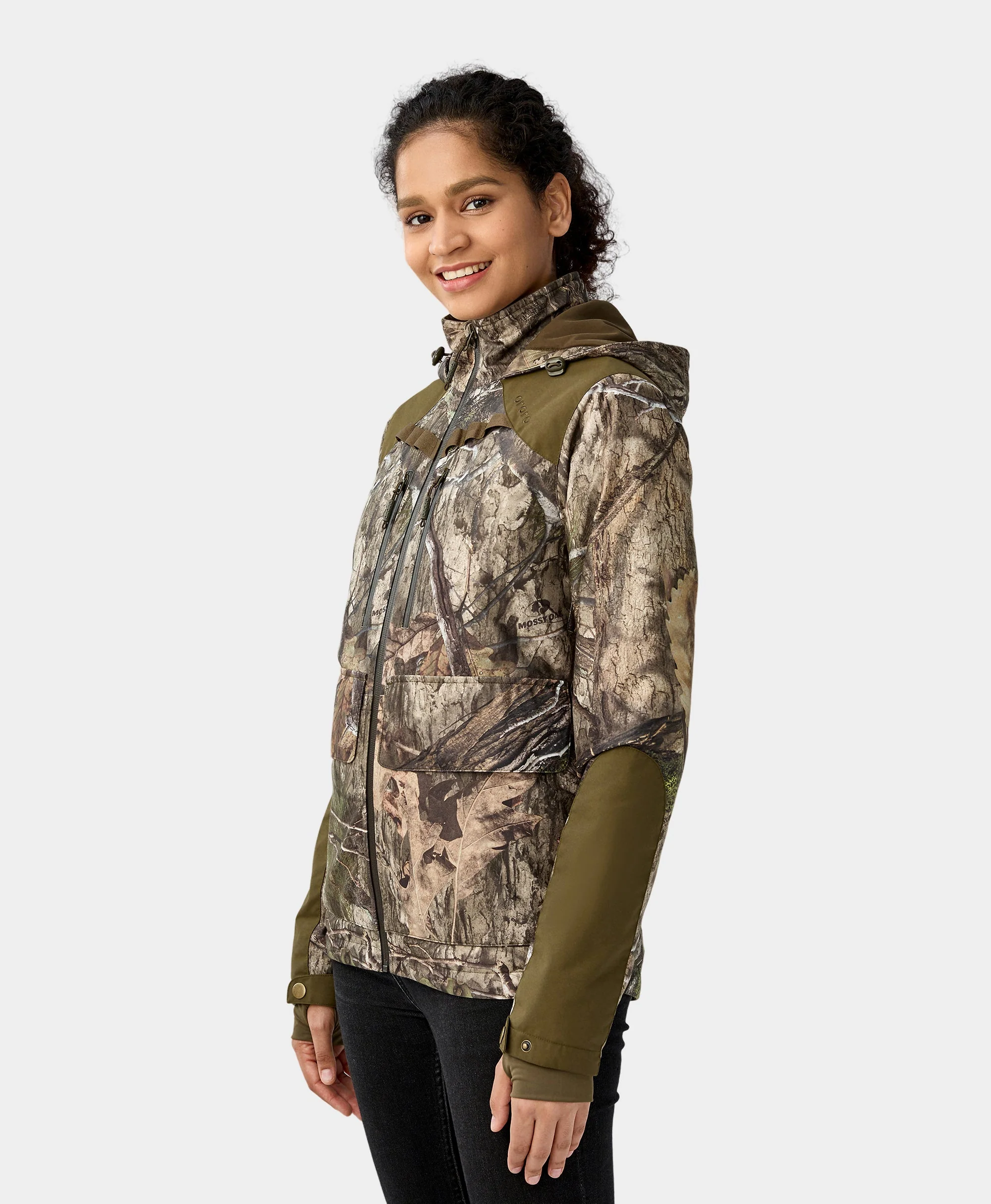 Women's Heated Hunting Jacket - Camouflage, Mossy Oak® Country DNA (Apparel Only) (Final Sale) - Image 5
