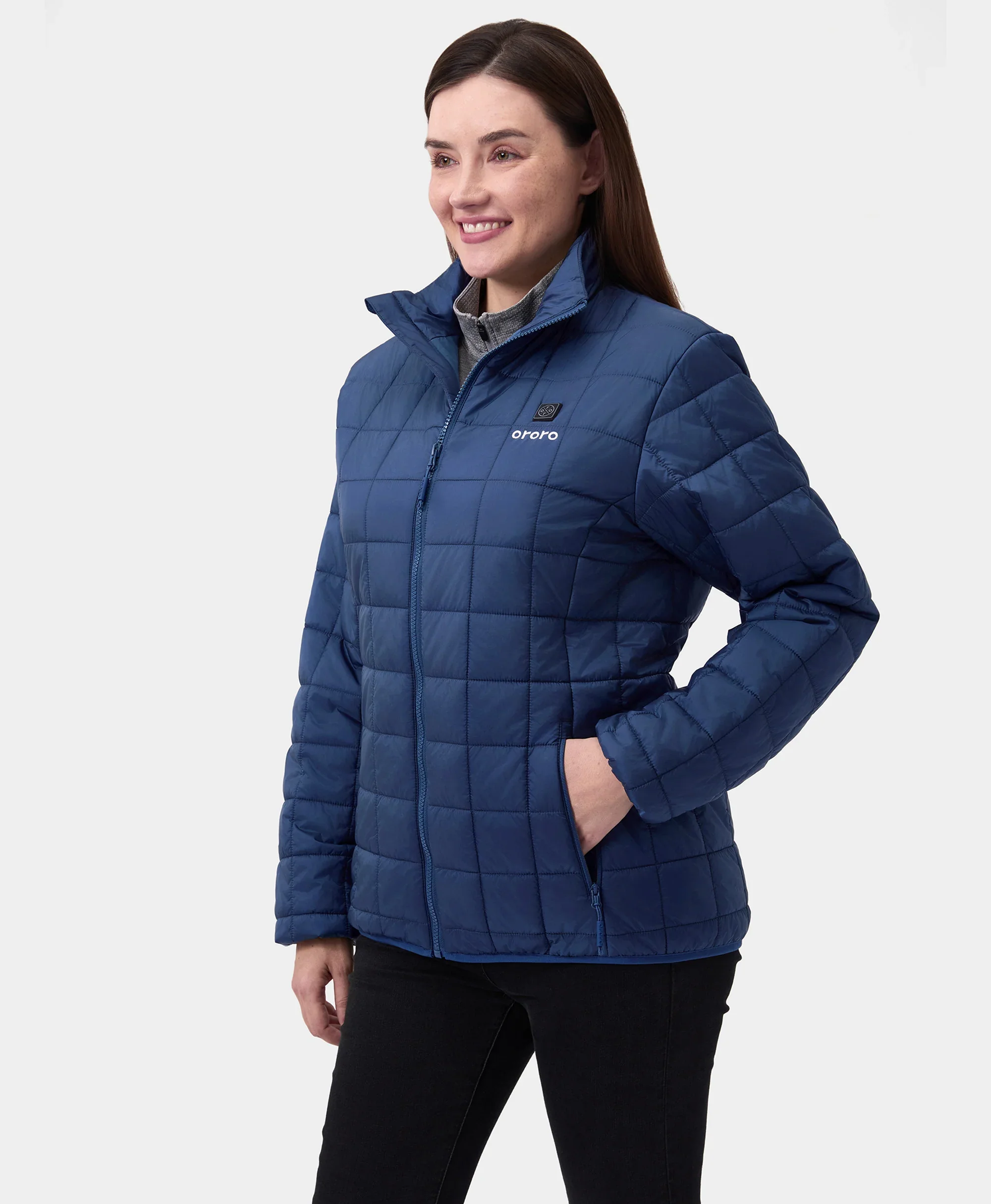(Open-box) Prism Women's Heated Quilted Jacket (Battery Set Not Included) - Image 3