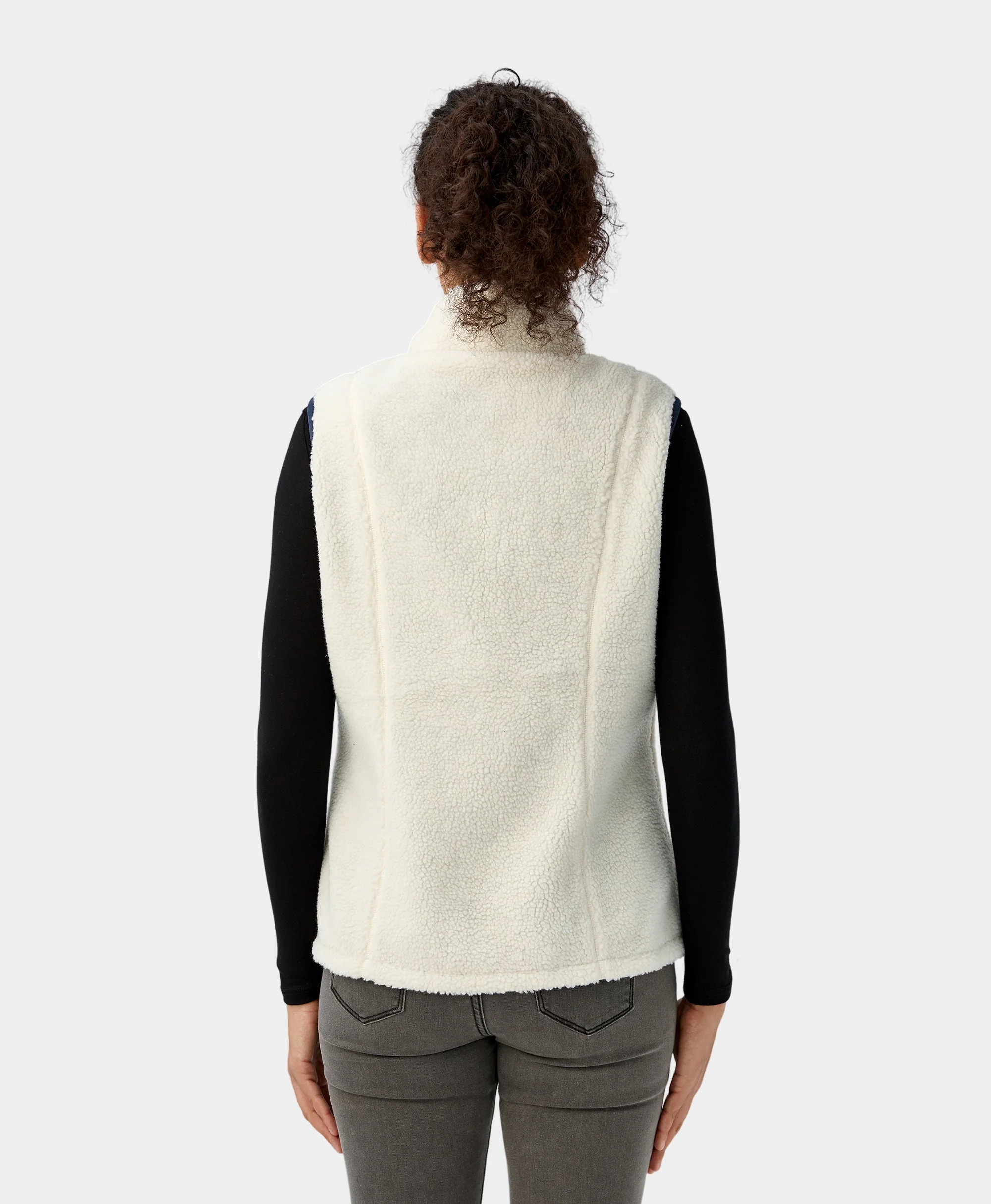 (Open-box) Women's Heated Recycled Fleece Vest (Battery Set Not Included) - Image 4