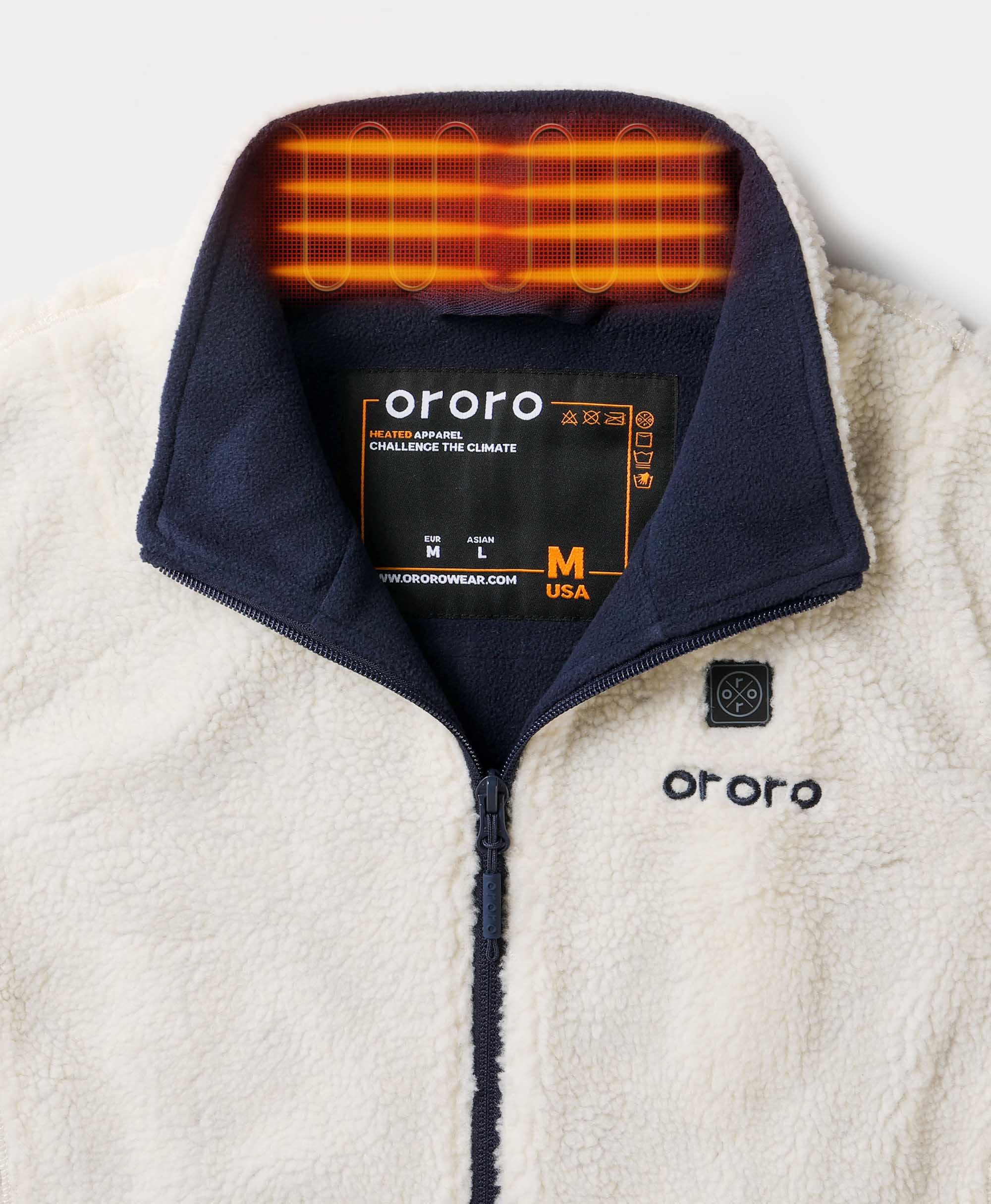 (Open-box) Women's Heated Recycled Fleece Vest (Battery Set Not Included) - Image 6