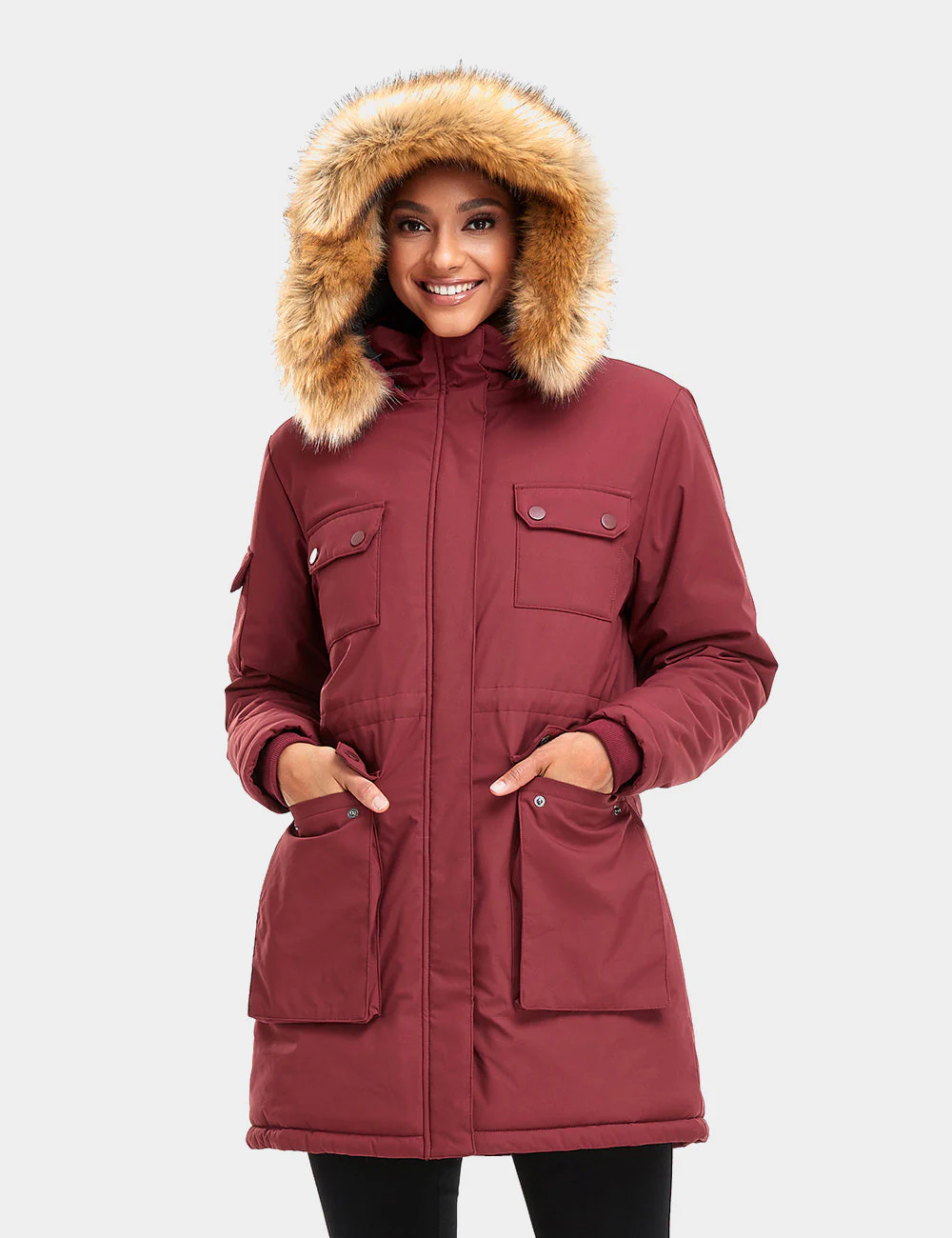 (Open-box) Women's Heated ThermoliteĀ® Parka (4 Heating Zones) (Battery Set Not Included) - Image 23