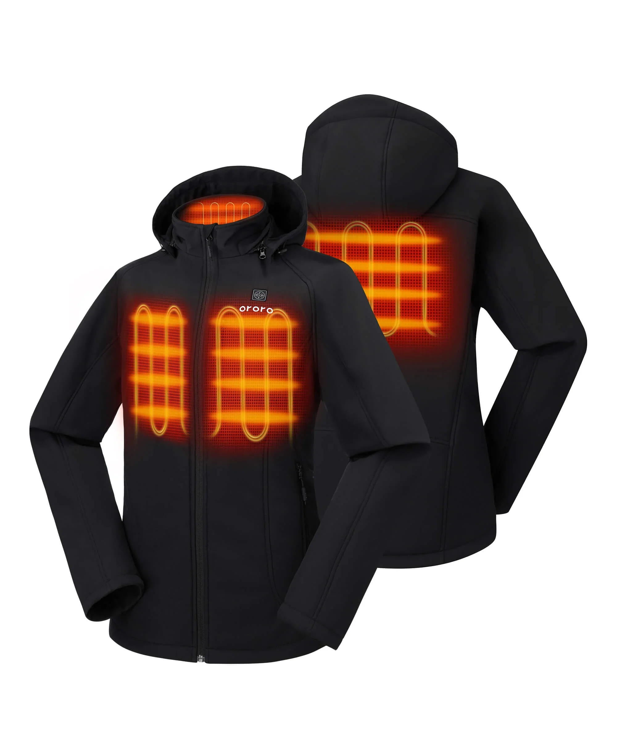 (Open-box) Paragon Women’s 4-Zone Heated Jacket (Chest Heating) (Battery Set Not Included)