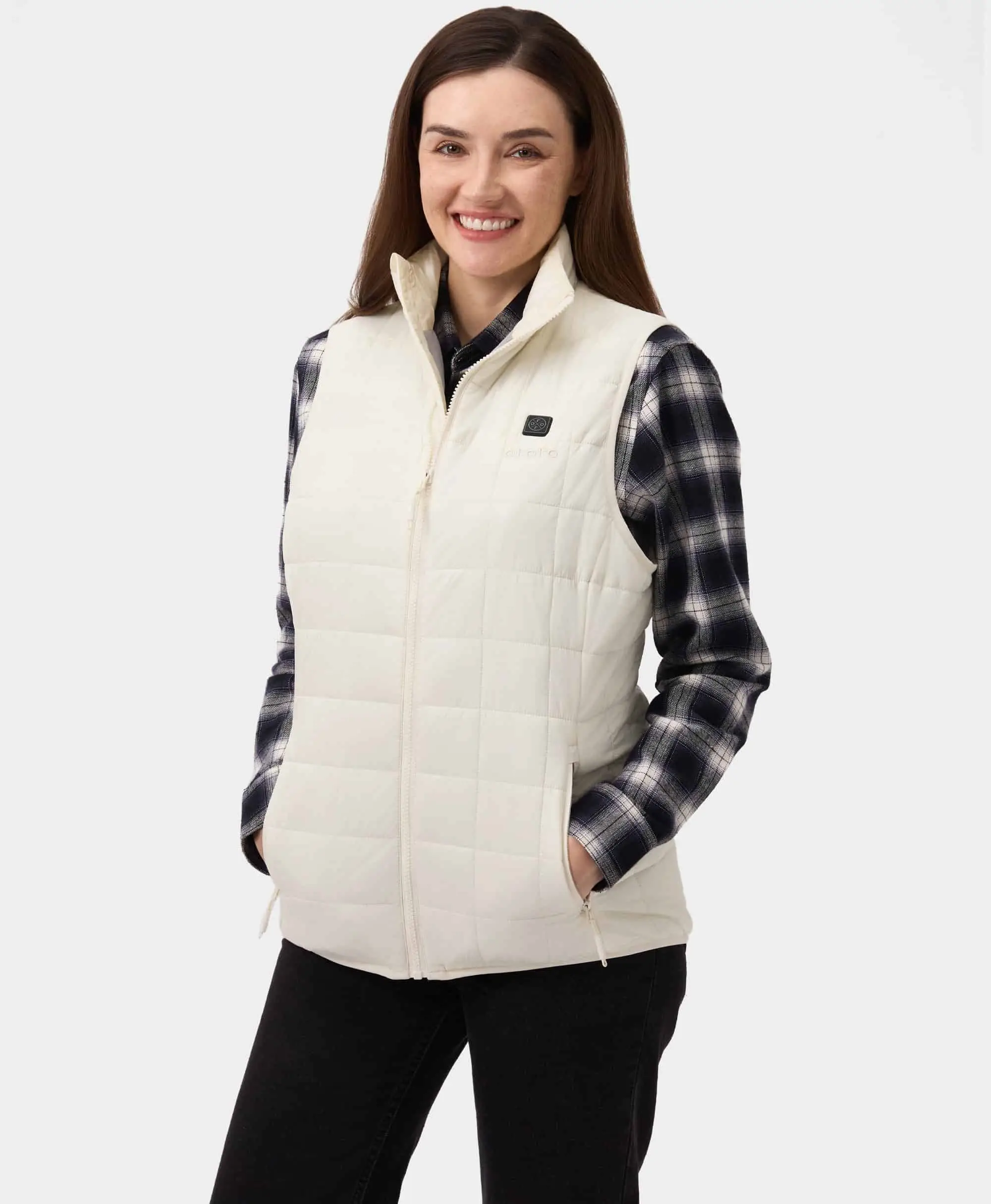 Prism Women's 4-Zone Heated Quilted Vest - Image 11