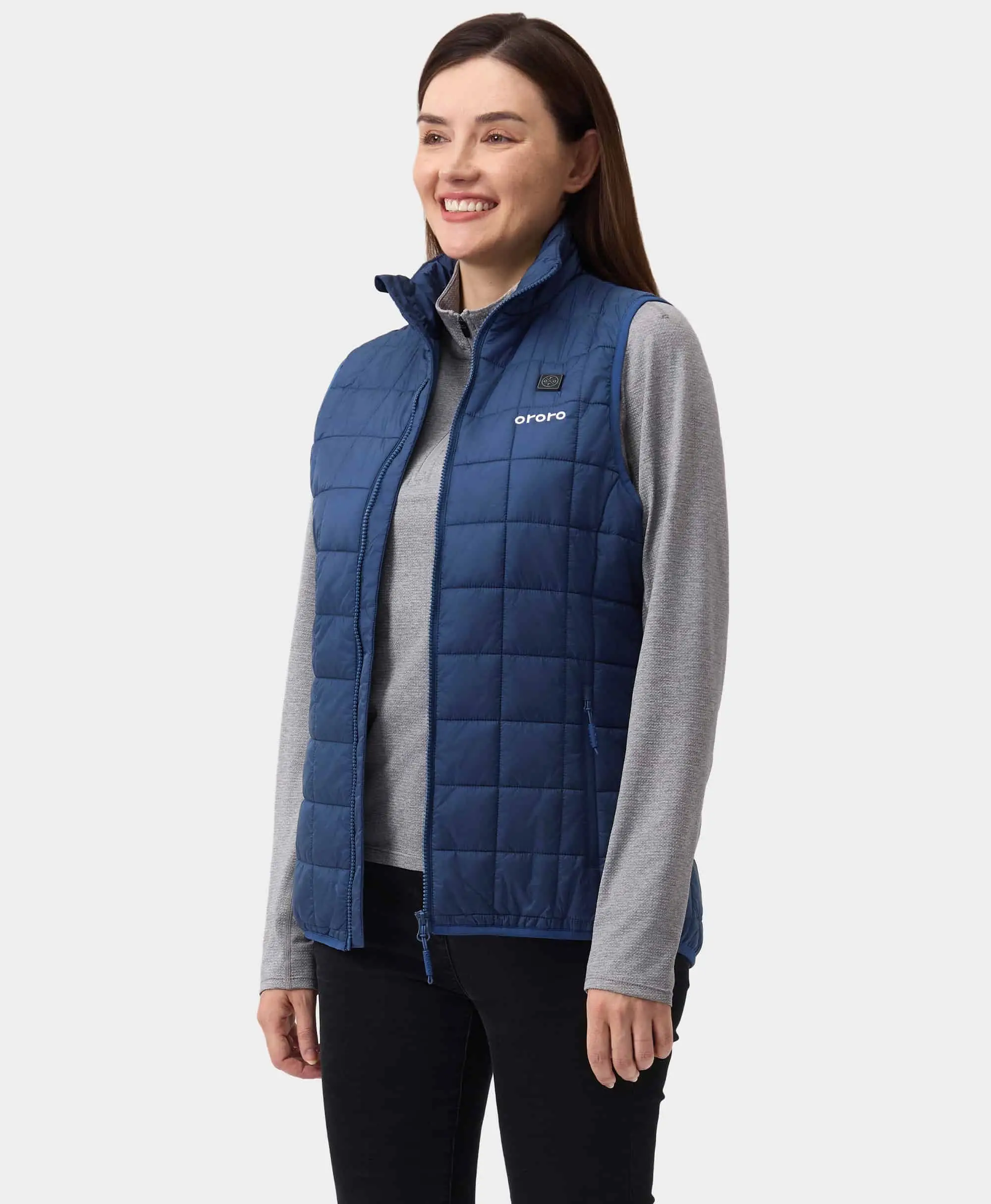 Prism Women's 4-Zone Heated Quilted Vest - Image 19