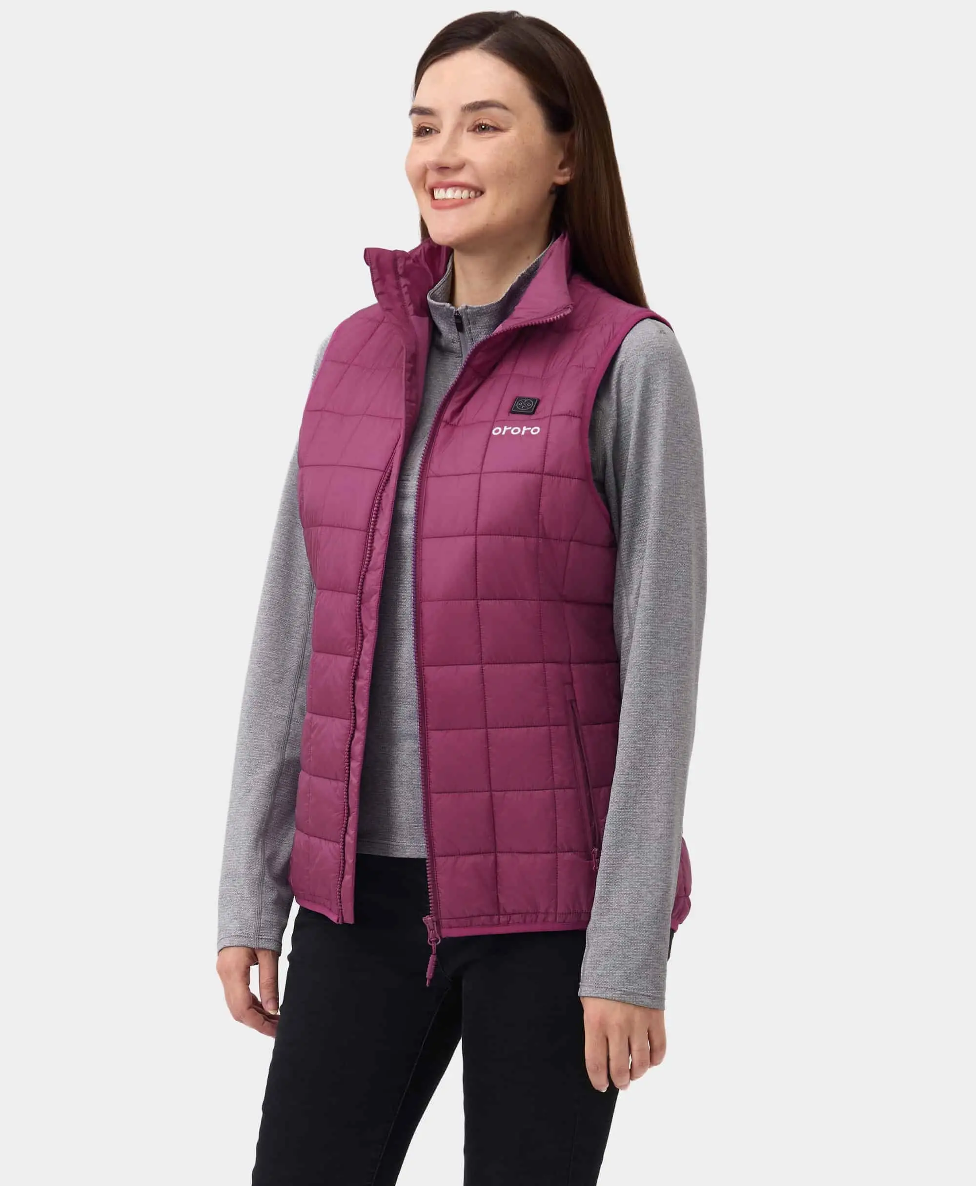 Prism Women's 4-Zone Heated Quilted Vest - Image 28
