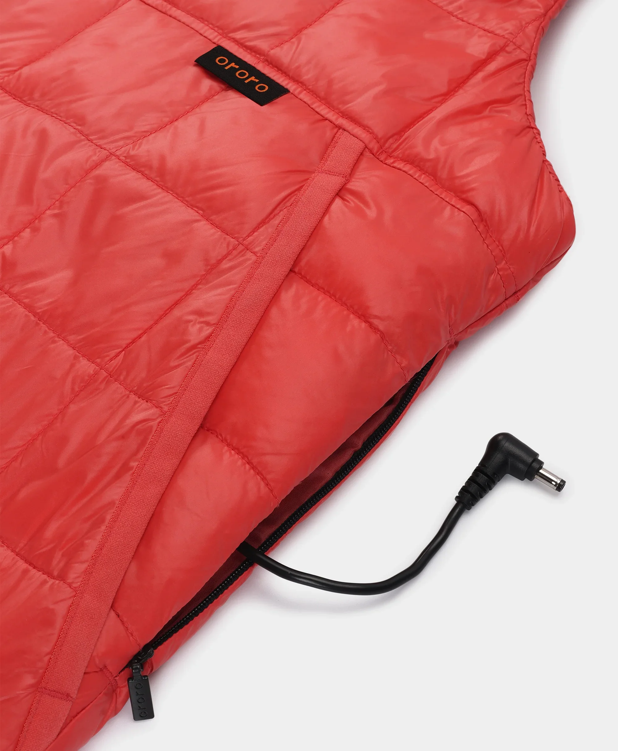 (Open-box) PuffLyte™ Women's Junior 4-Zone Hooded Heated Vest (Battery Set Not Included) - Image 9