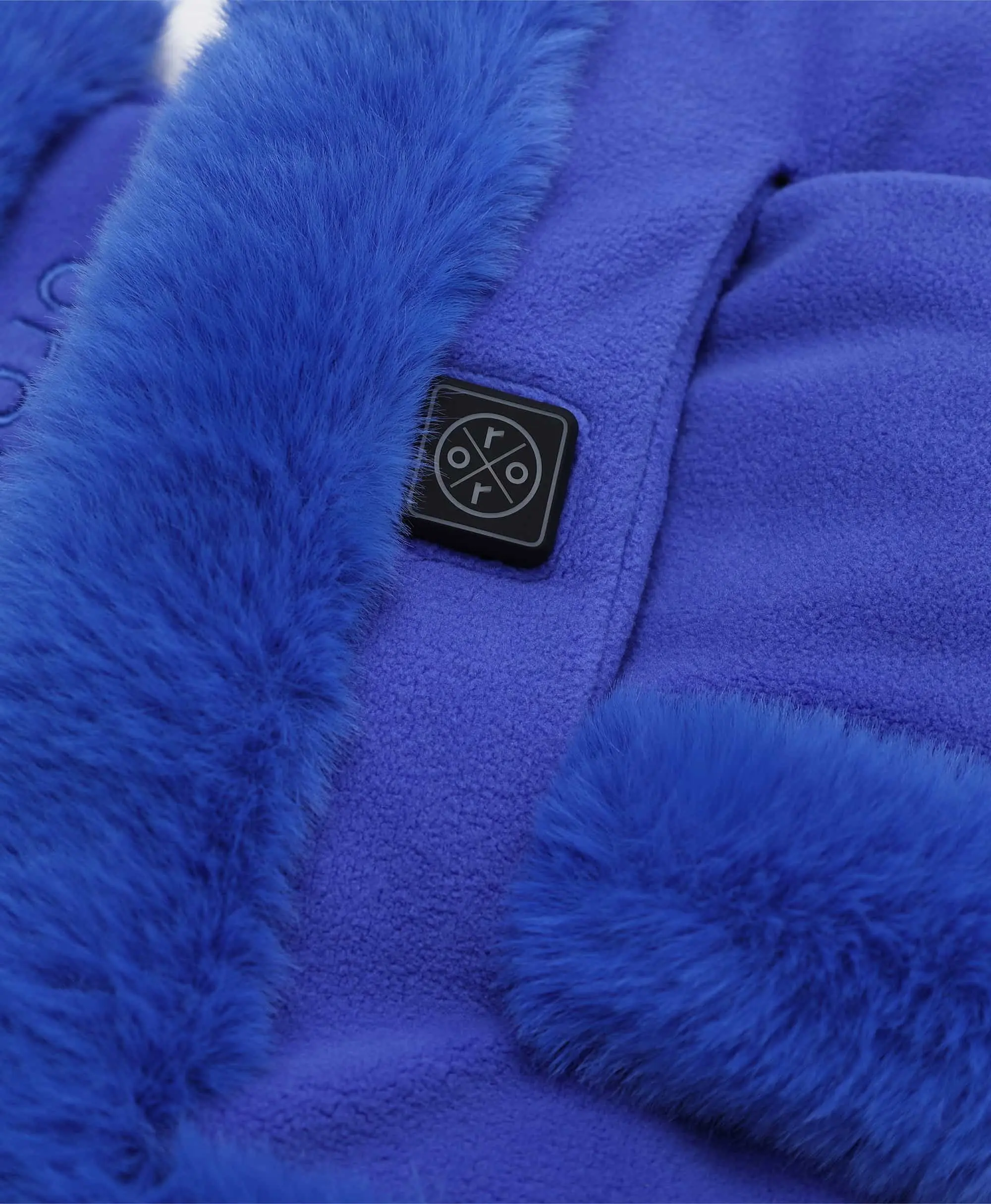 Queen Cove Unisex Heated Faux Fur Fleece Scarf - Image 4