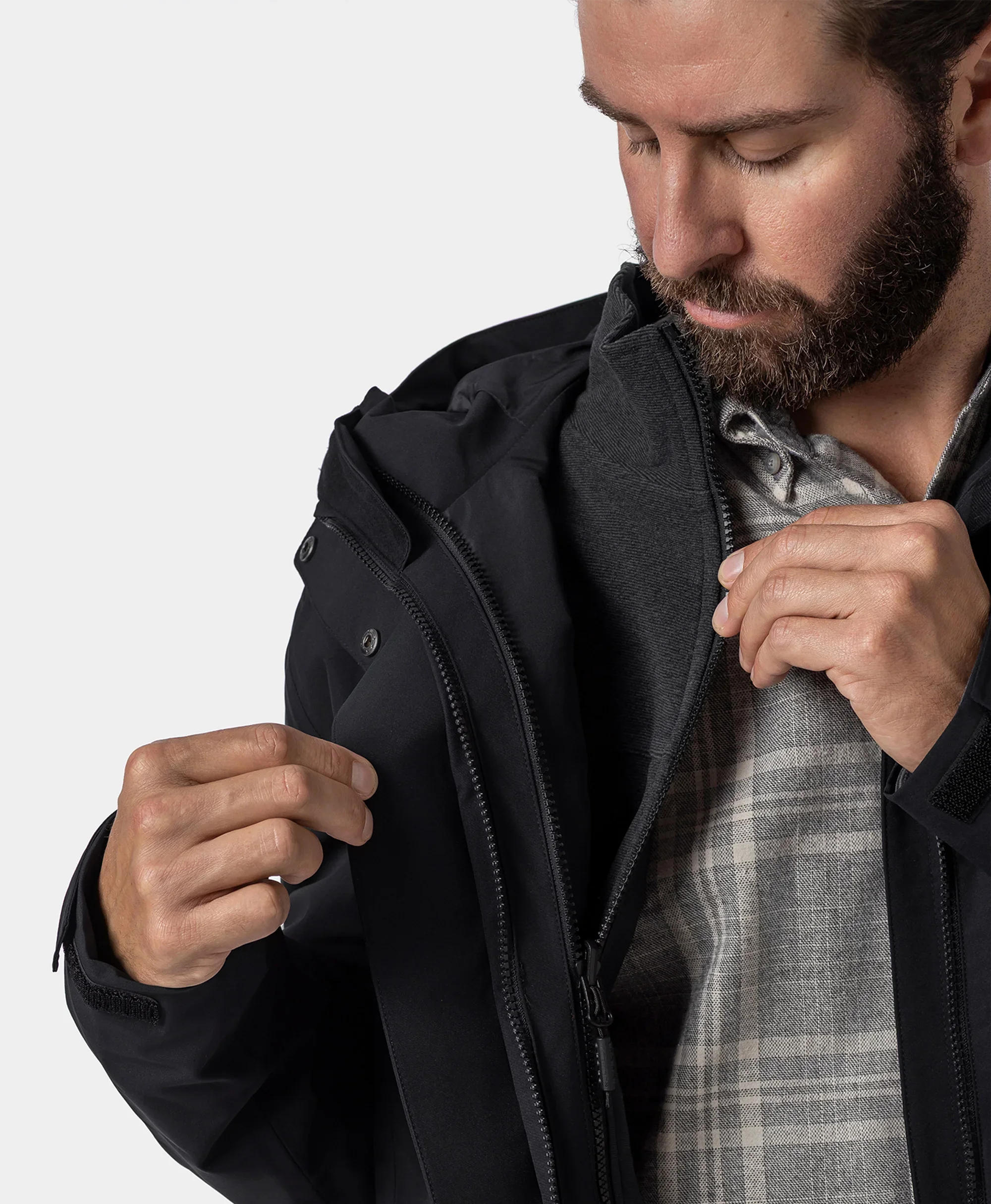 River Ridge Men’s 3-in-1 Heated Jacket with Fleece Liner - Image 20