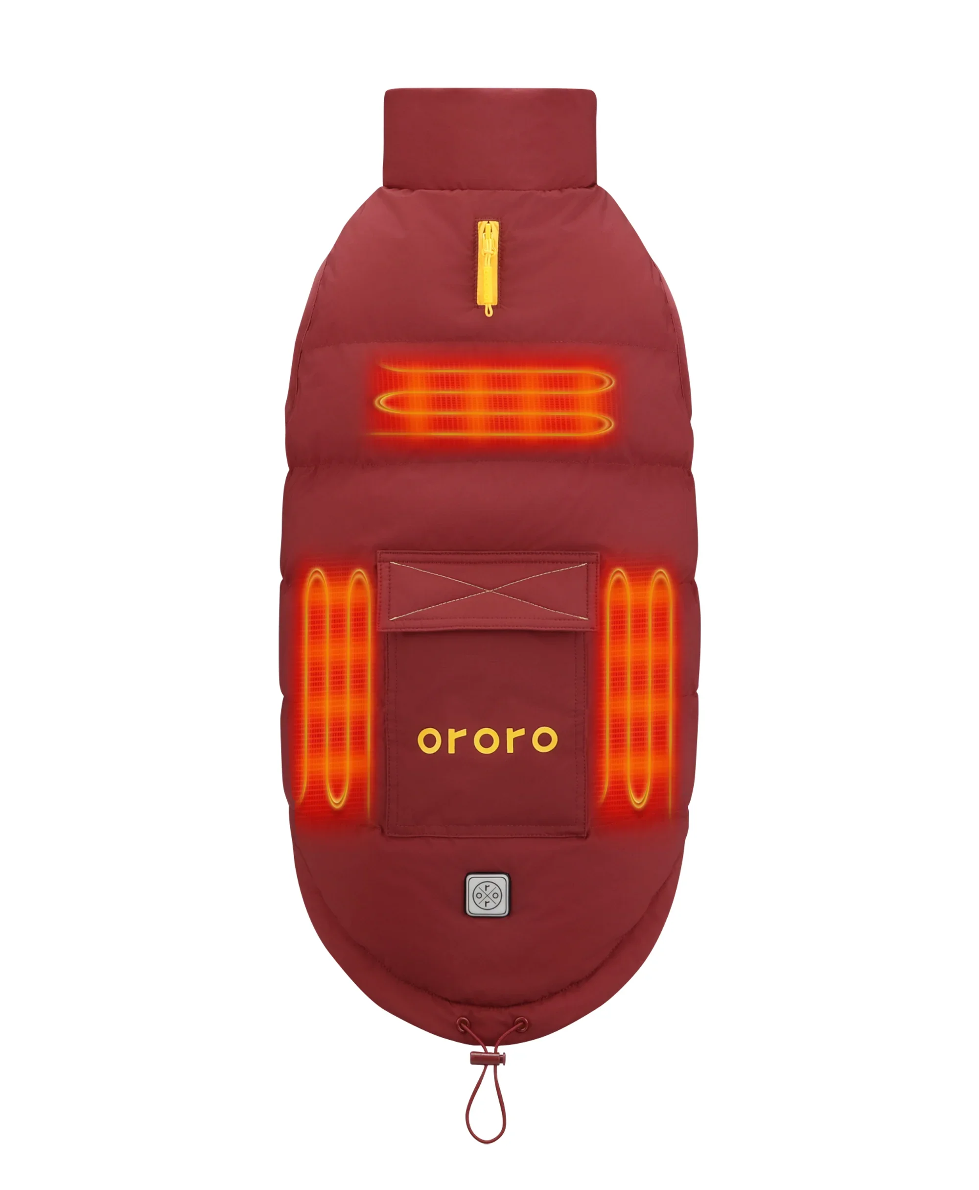 Snøwoof 3-Zone Heated Dog Puffer Vest - Image 3