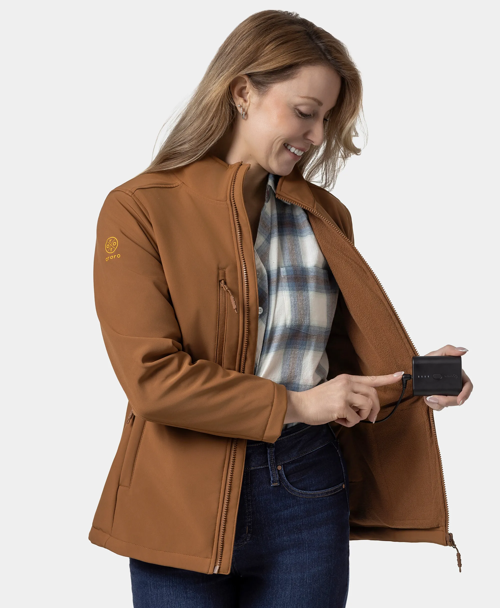 Maverick SureWarm® Women's 6-Zone Dual-Control Heated Softshell Jacket (Apparel Only) - Image 46