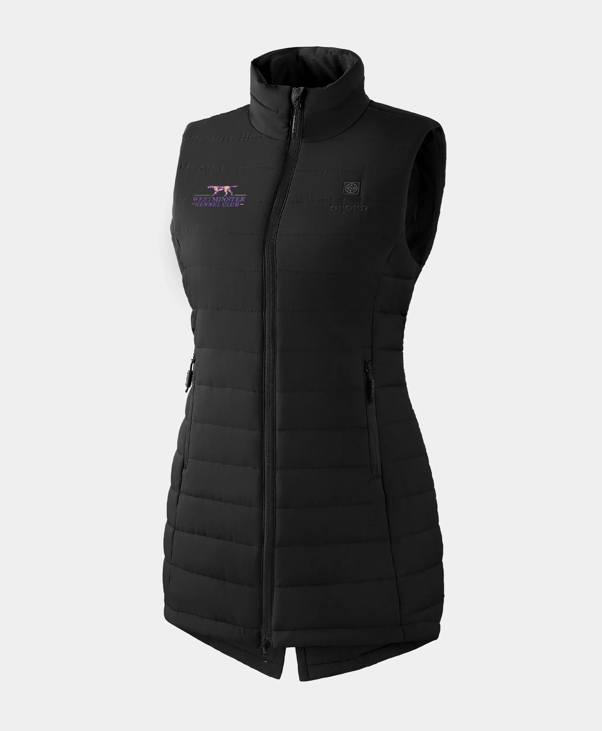Tribeca Women's Heated Long Puffer Vest - Westminster Kennel Club® Edition