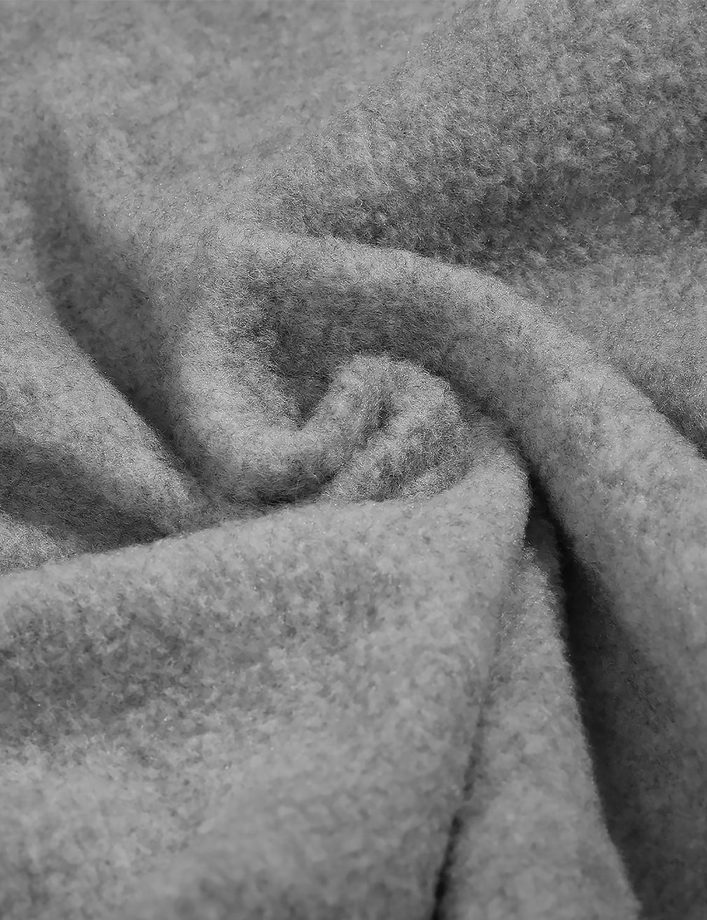 Unisex Heated Fleece Hoodie - Flecking Gray/Black (Apparel Only) - Image 18