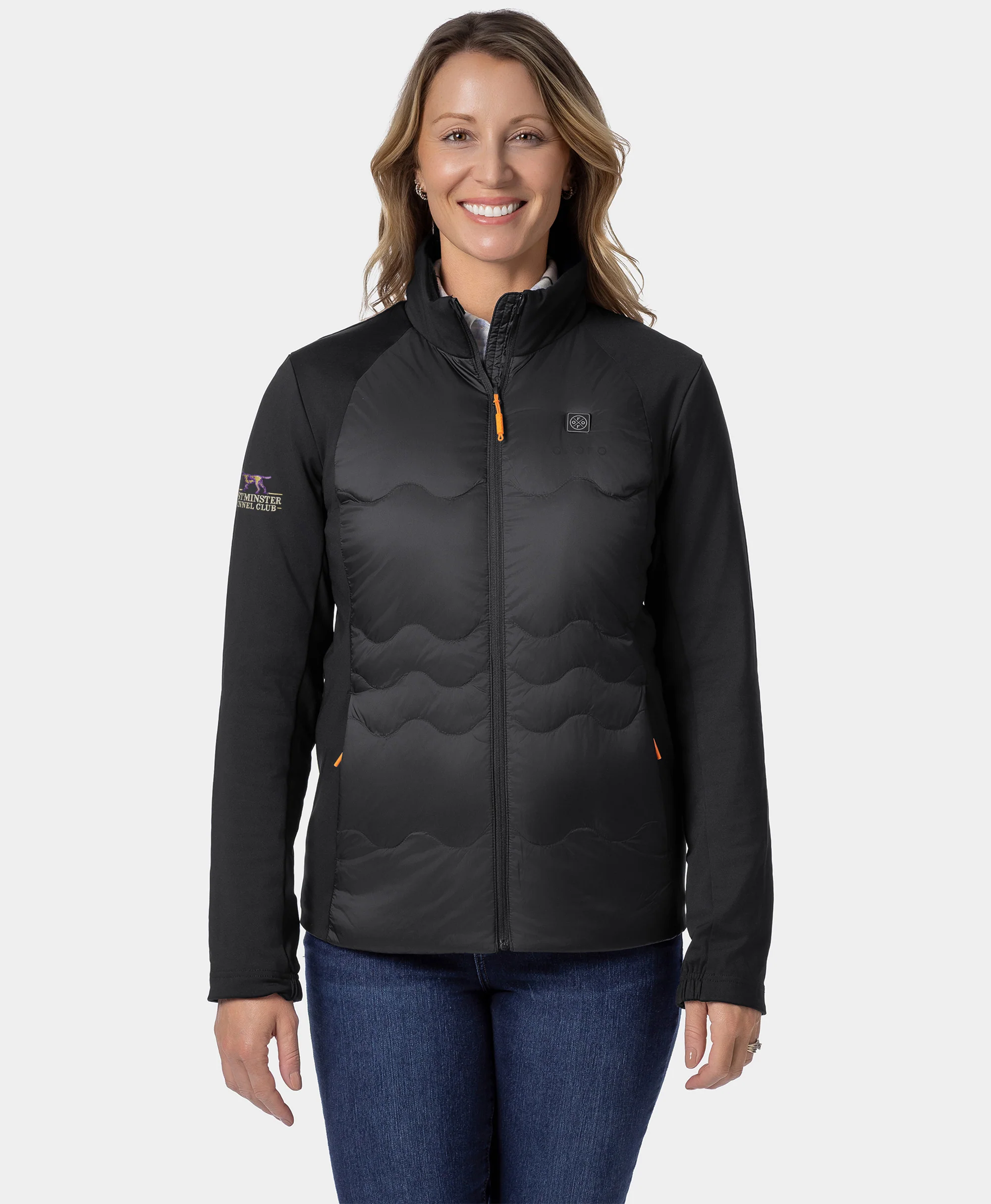 Verbier Women's 4-Zone Heated Down Jacket - Westminster Kennel Club® Edition