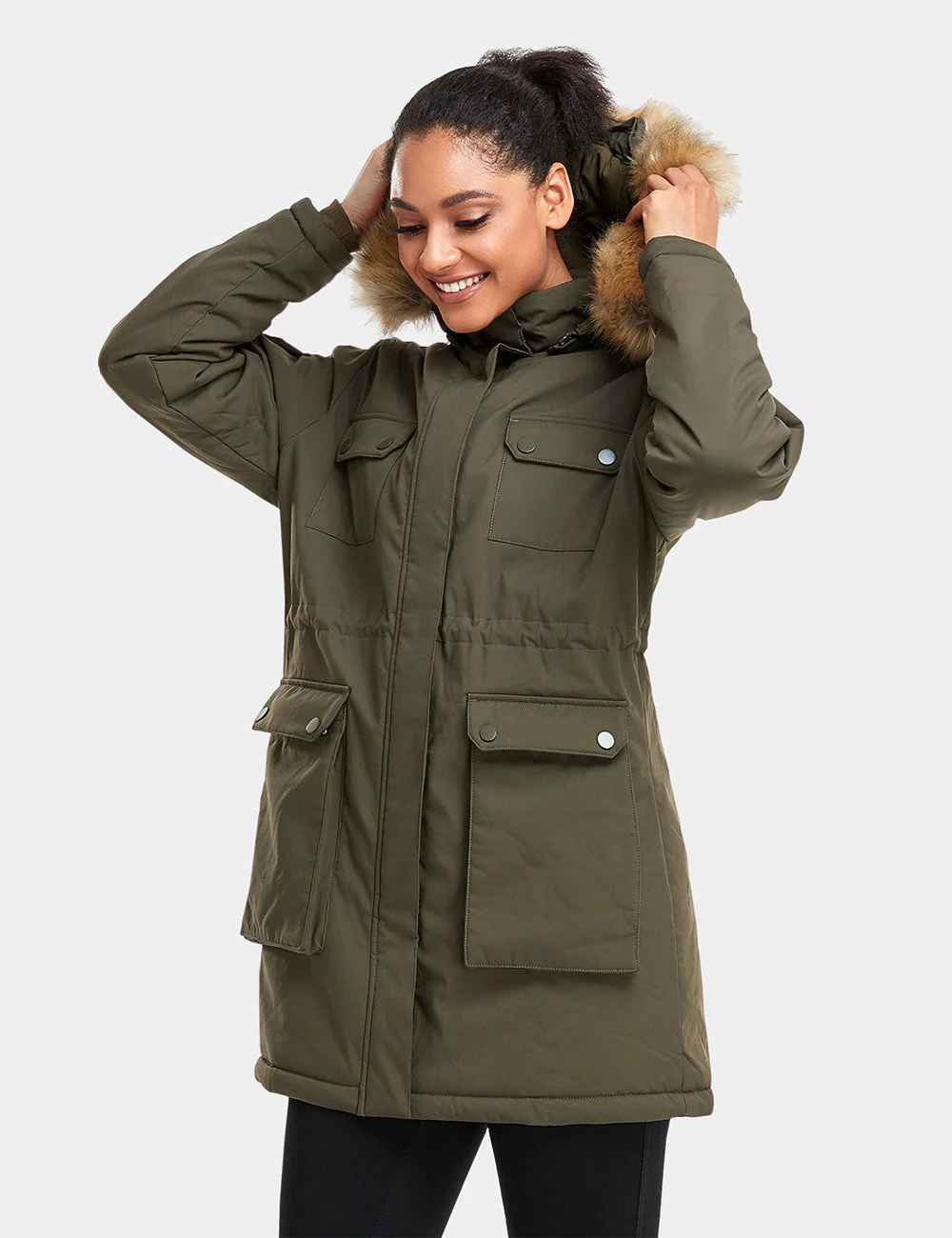 Women's Heated Thermolite® Parka (4 Heating Zones) (Final Sale) - Image 19