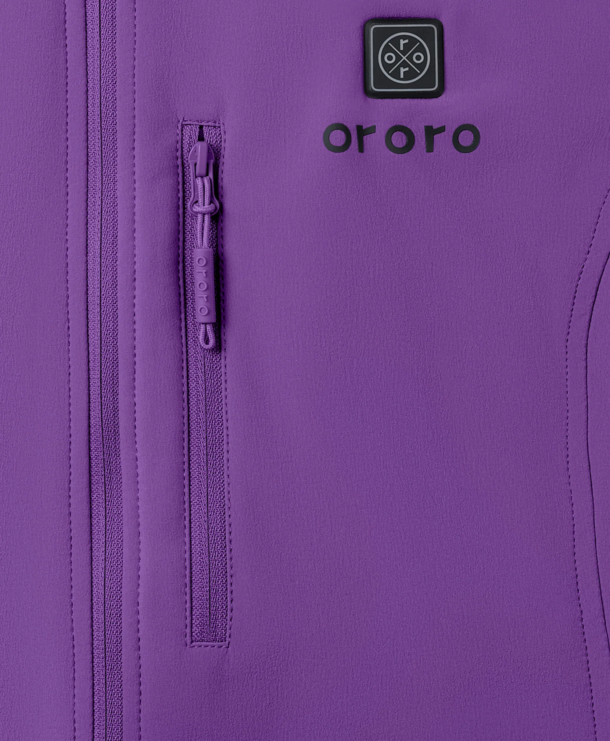 Women's 4-Zone Heated Softshell Vest (Purple) - Westminster Kennel Club® Edition - Image 8