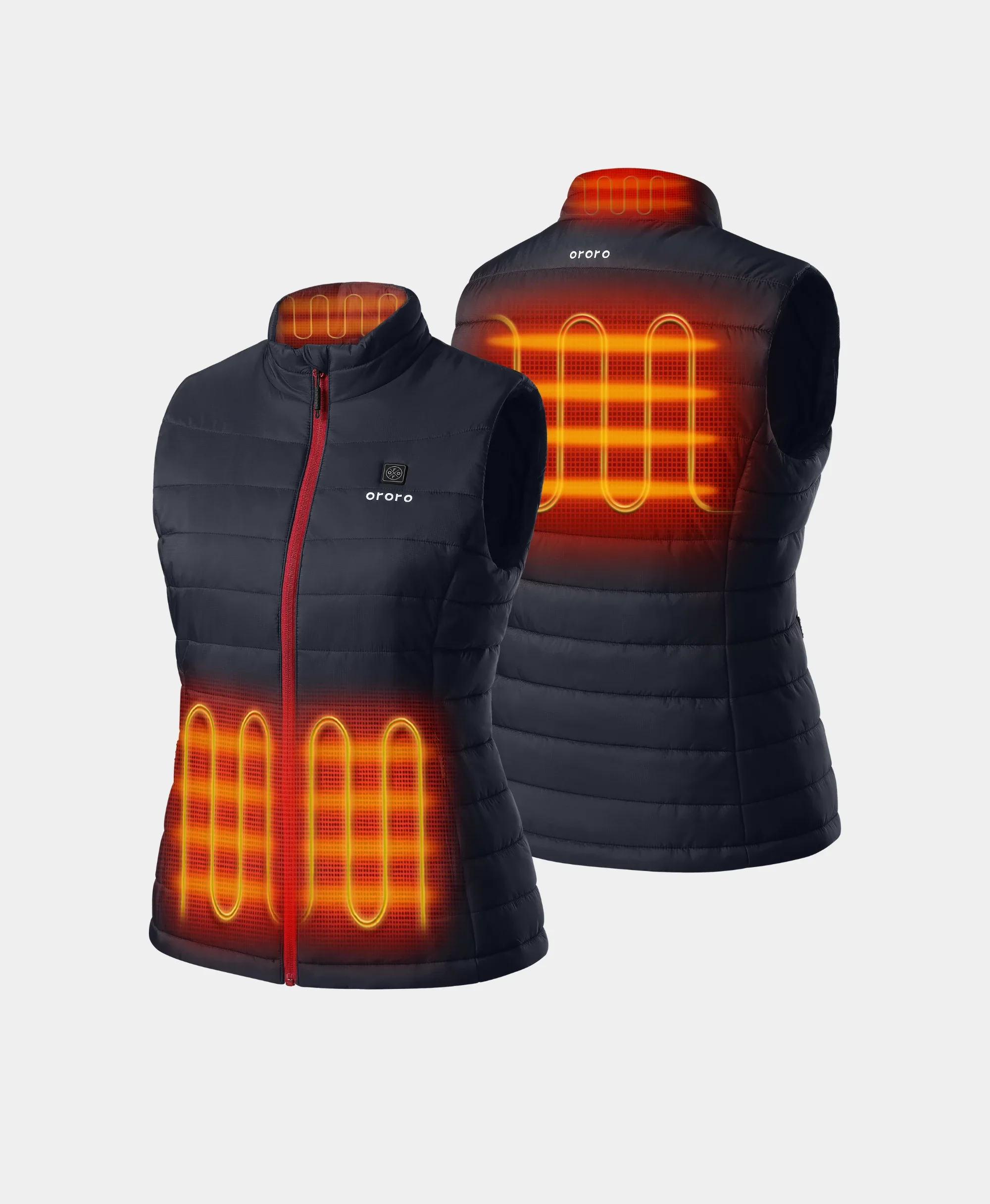 Women's Classic Heated Vest - Black Iris - Image 2