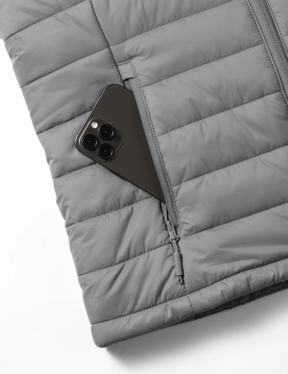 Women's Classic Heated Vest - Gray - Image 12