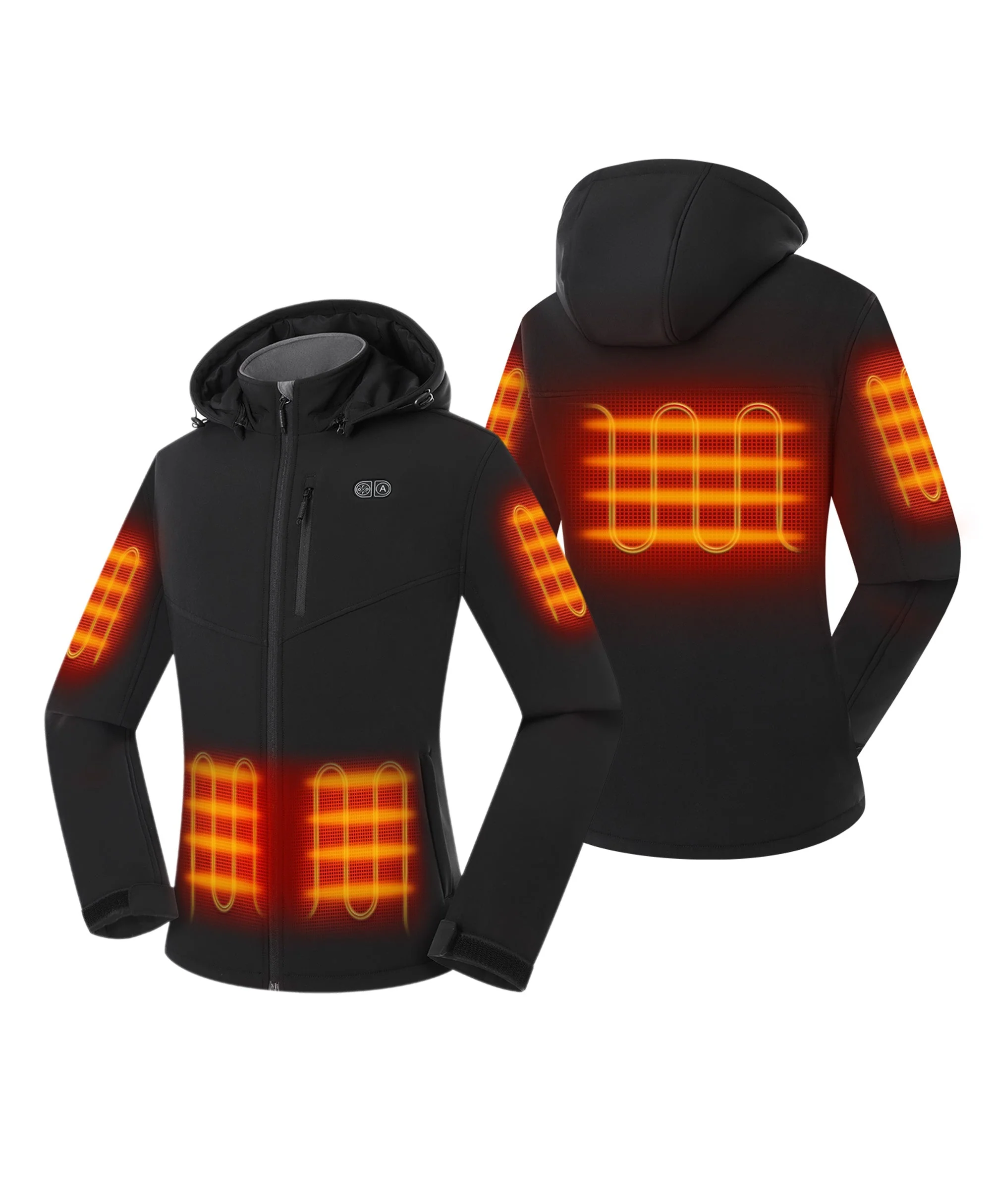 Women's Heated Dual Control Jacket with 5 Heating Zones (Pocket Heating) - Image 31