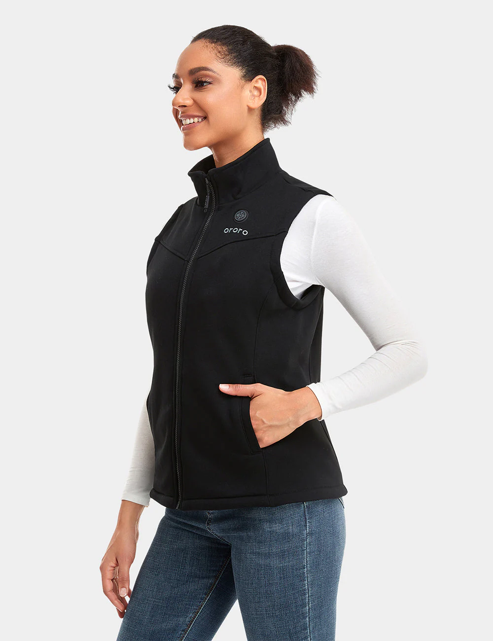 Women's Heated Fleece Vest (Apparel Only) - Image 3