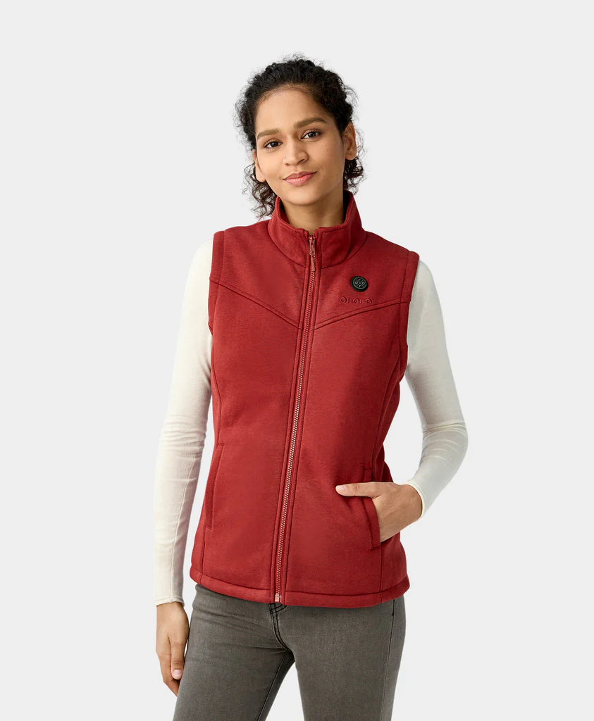 Women's Heated Fleece Vest - New Colors (Final Sale) - Image 4