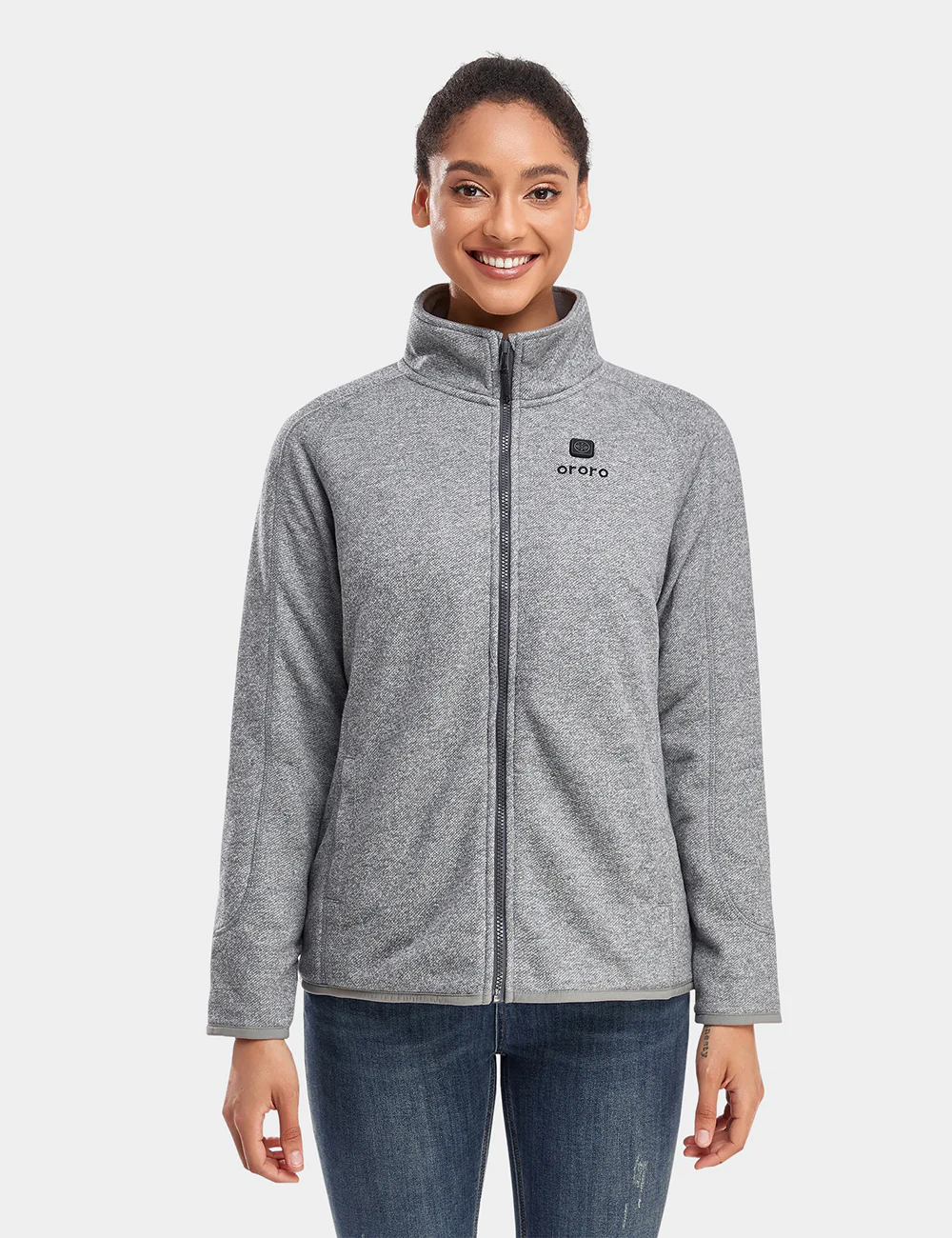 Women's Heated Full-Zip Fleece Jacket (Final Sale)