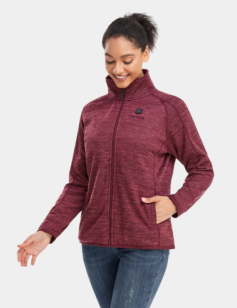 Women's Heated Full-Zip Fleece Jacket (Final Sale) - Image 36