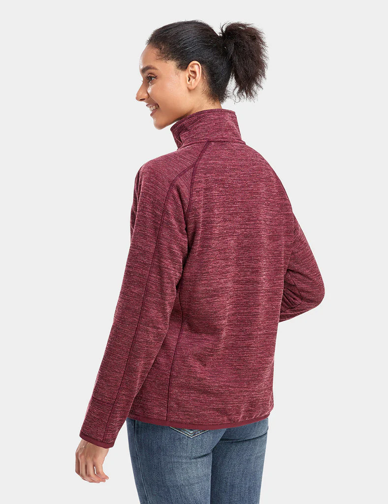 Women's Heated Full-Zip Fleece Jacket (Final Sale) - Image 37