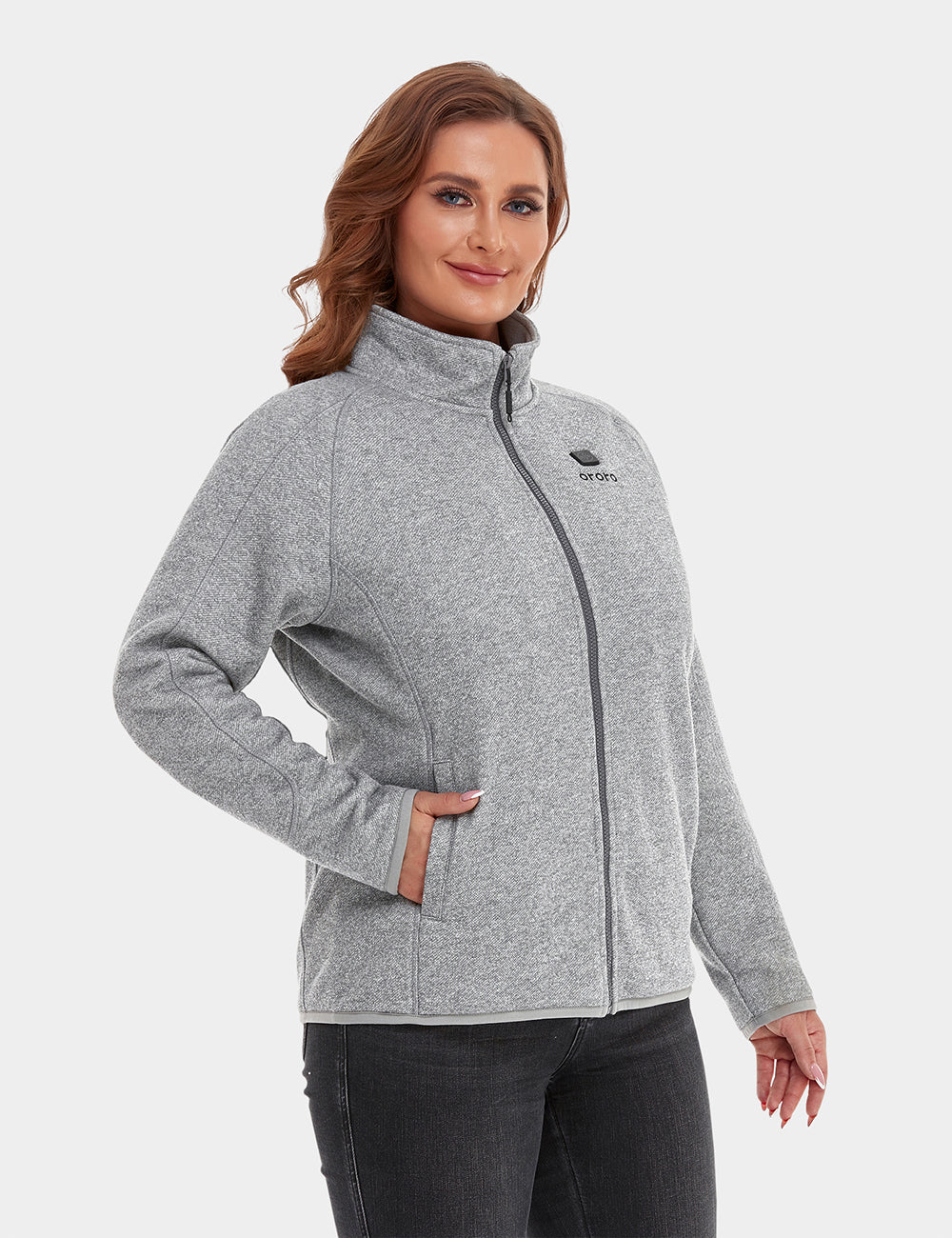 Women's Heated Full-Zip Fleece Jacket (Final Sale) - Image 6