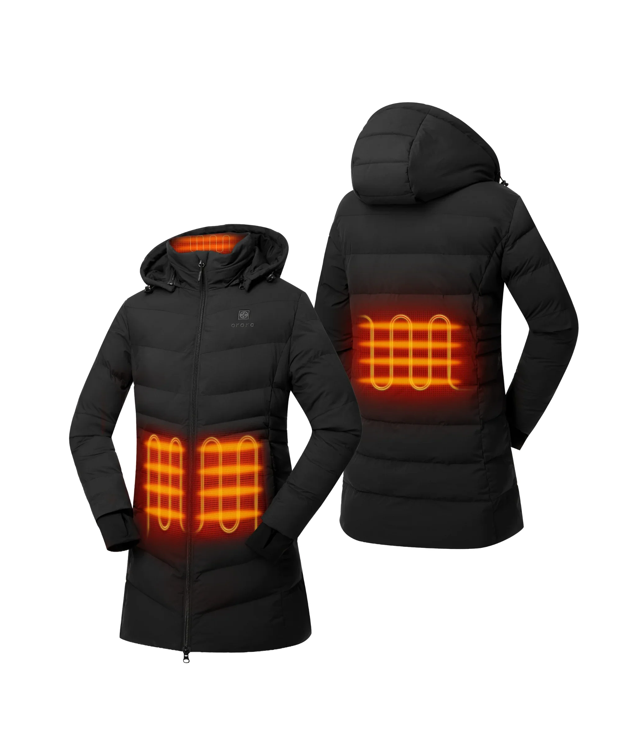 Parkside Women's 4-Zone Heated Puffer Parka Jacket (2025) - Image 15