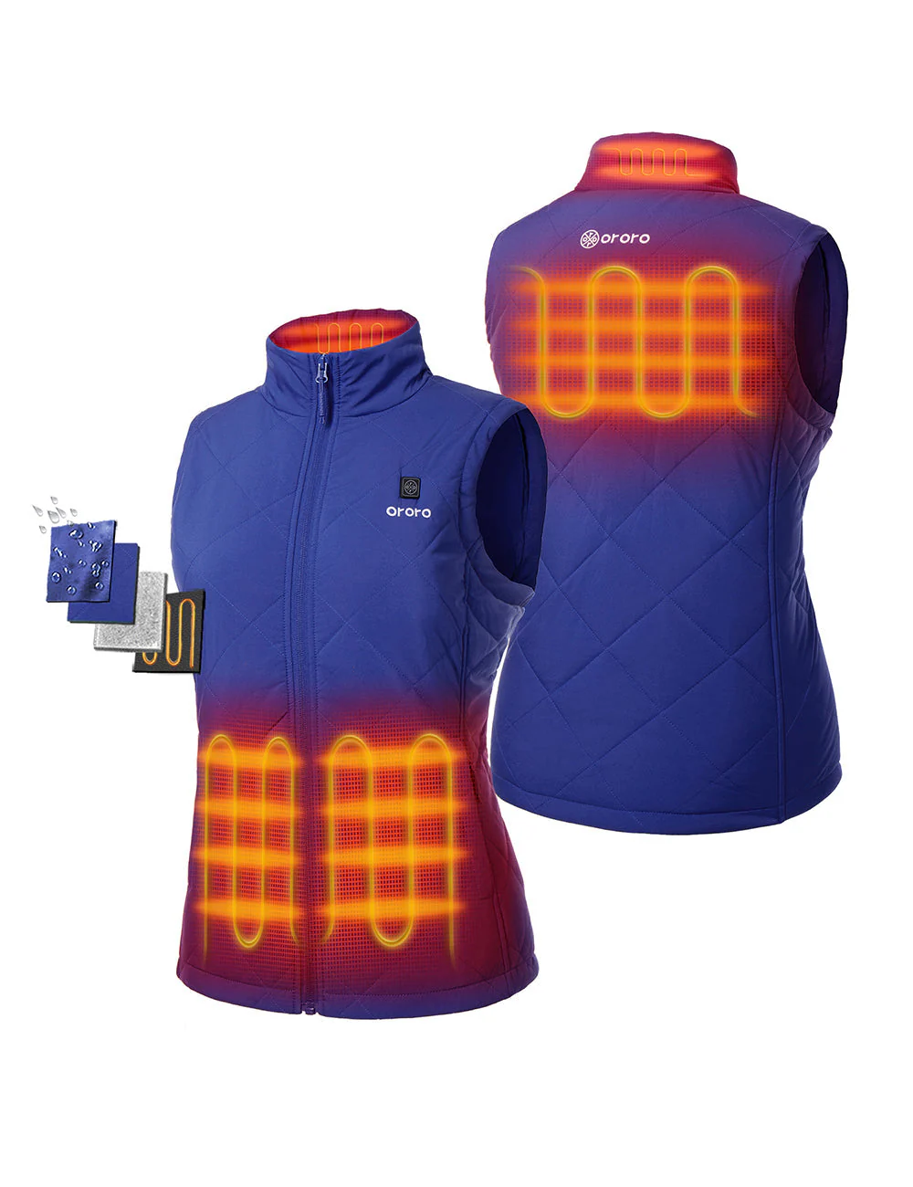 Women's Heated Quilted Vest (Apparel Only) - Image 23
