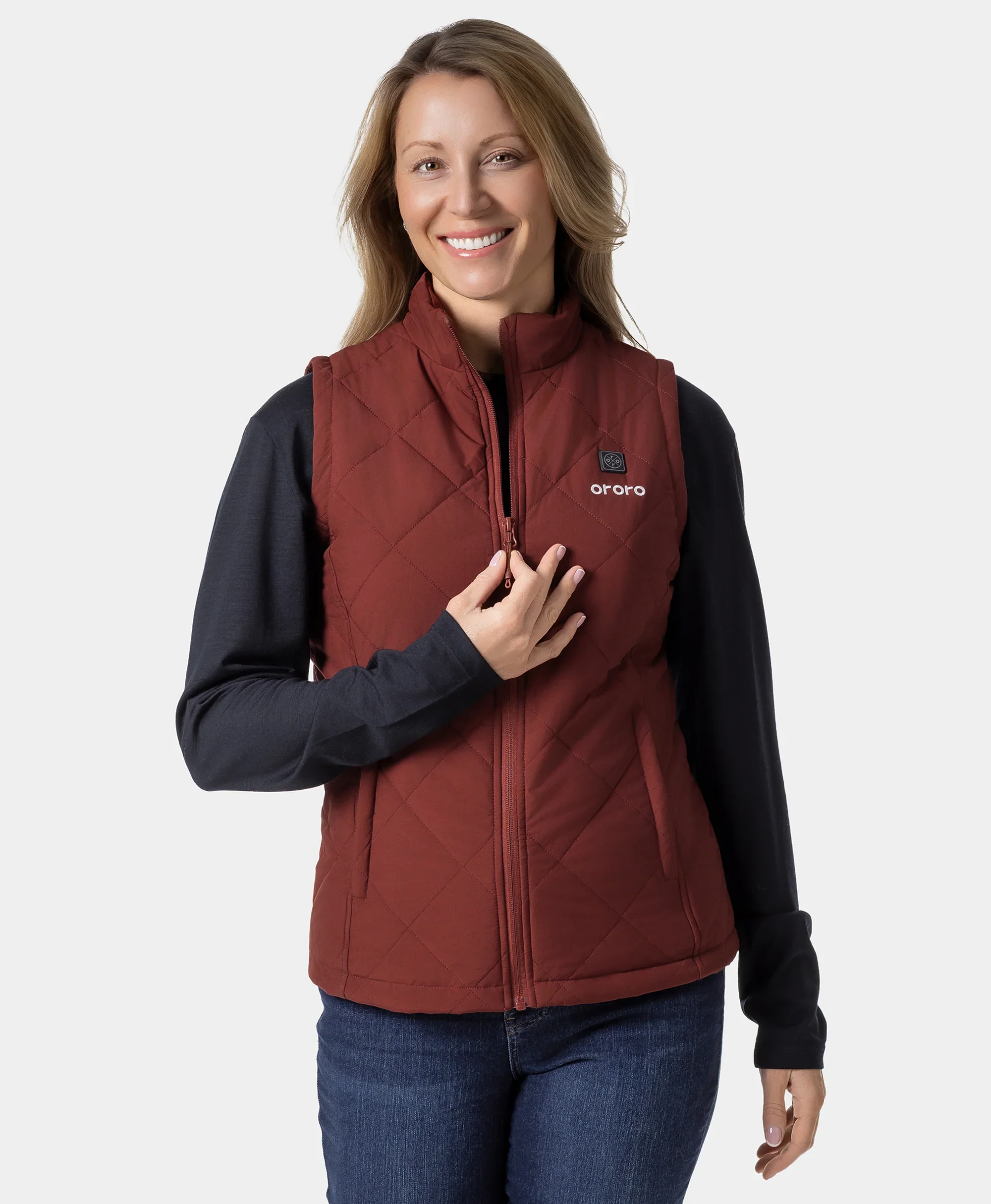 Women's Heated Quilted Vest - New Colors - Image 20