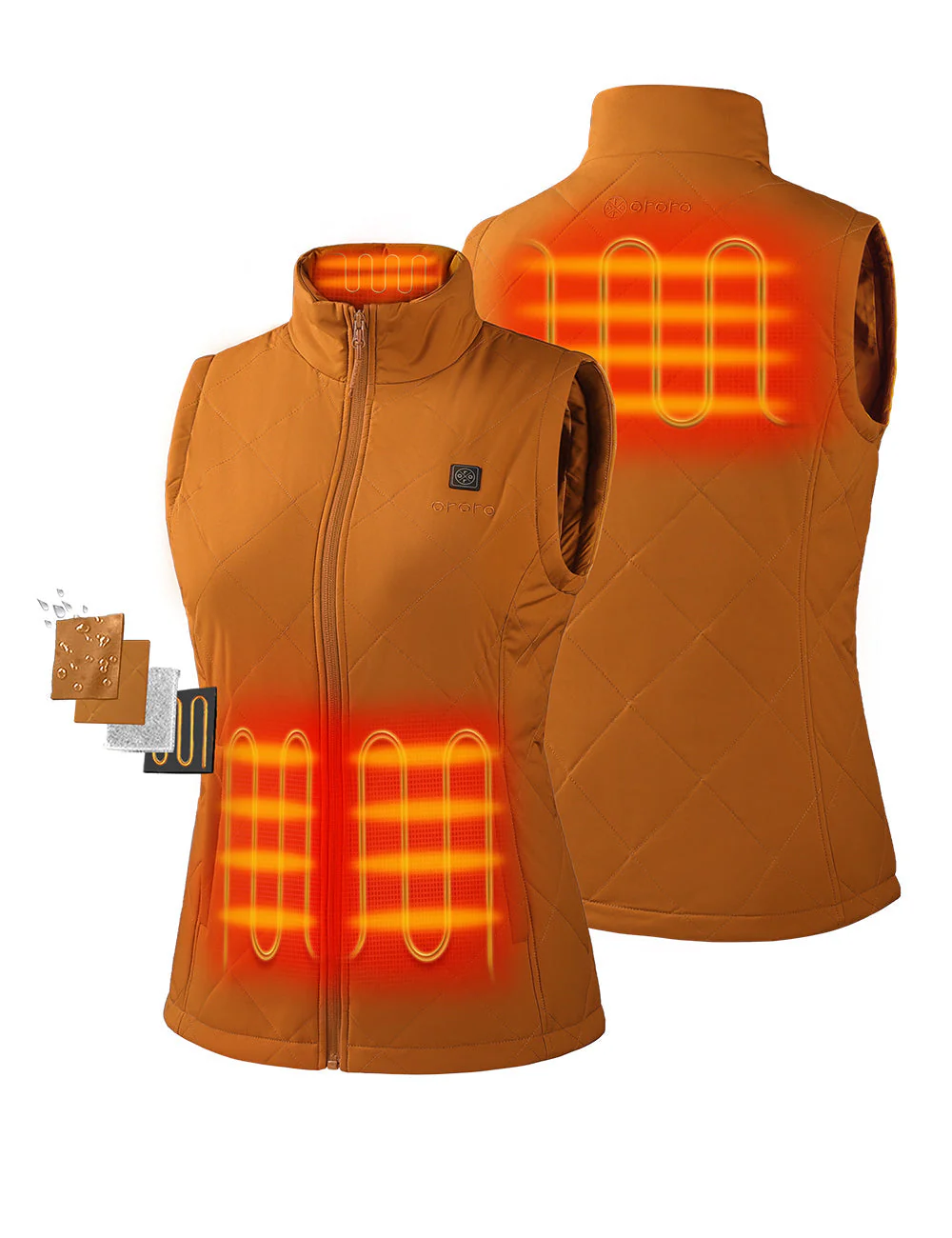Women's Heated Quilted Vest (Apparel Only) - Image 71