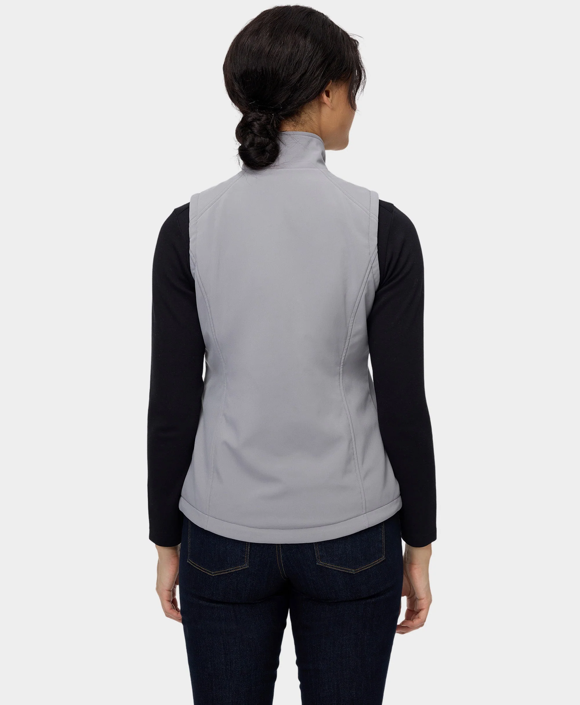 (Open-box) Women's Heated Softshell Vest - Lower Back Heating (Battery Set Not Included) - Image 13