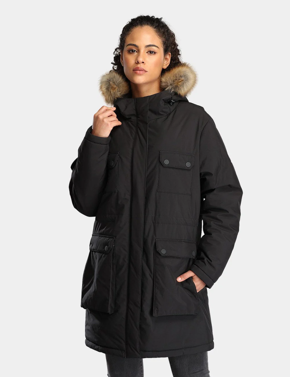 Women's Heated ThermoliteĀ® Parka (4 Heating Zones) (Apparel Only)