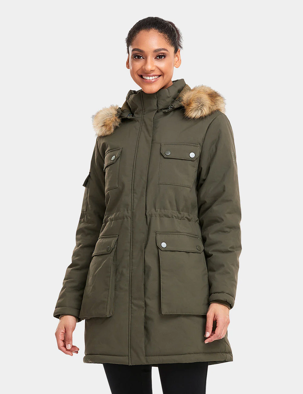 Women's Heated ThermoliteĀ® Parka (4 Heating Zones) (Apparel Only) - Image 15
