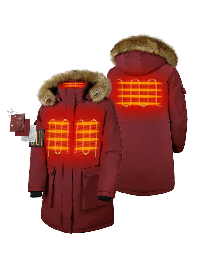 Women's Heated ThermoliteĀ® Parka (4 Heating Zones) (Apparel Only) - Image 29