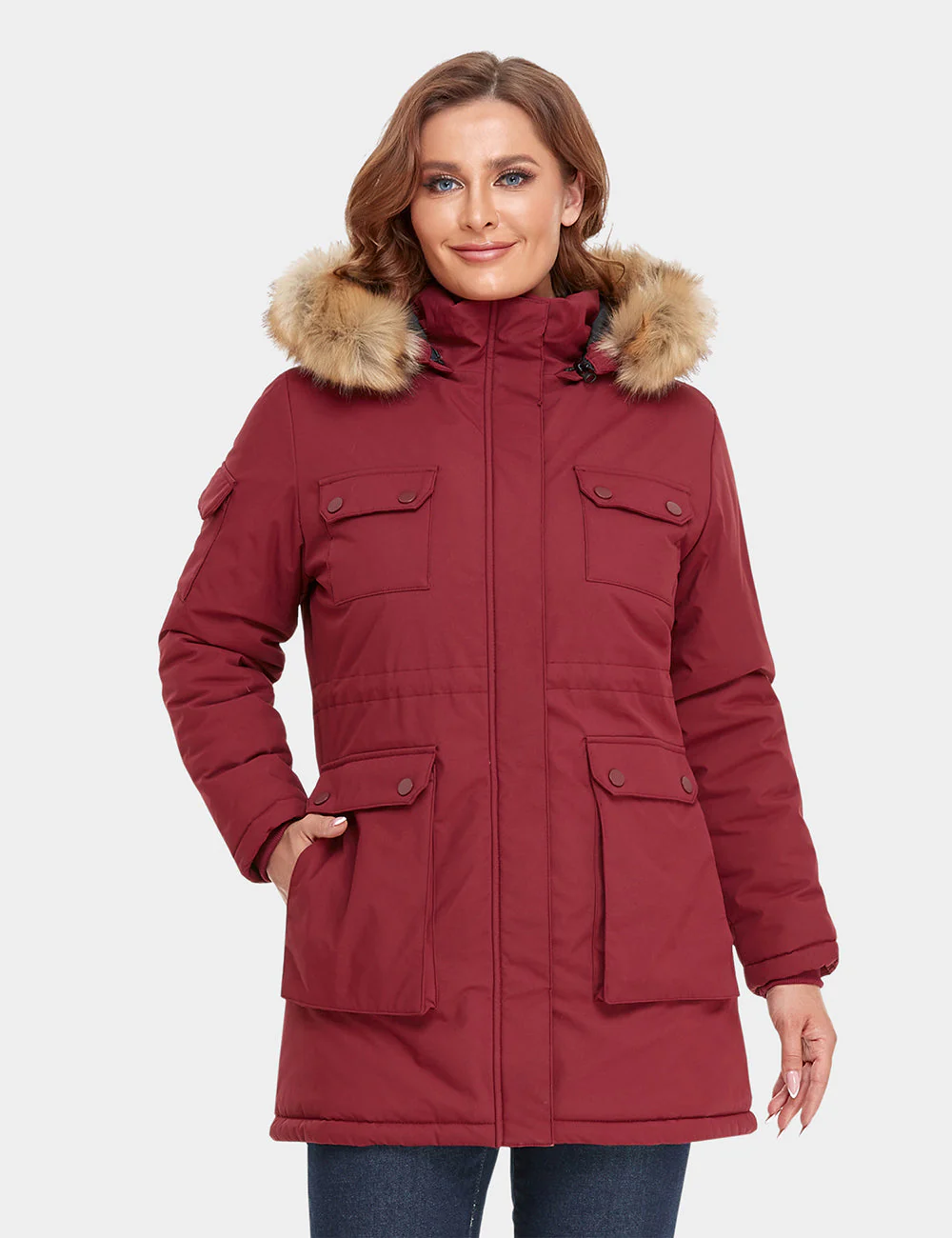 Women's Heated ThermoliteĀ® Parka (4 Heating Zones) (Apparel Only) - Image 31