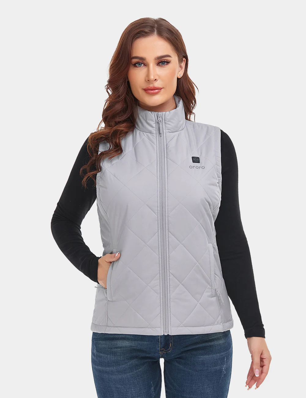 Women's Heated Quilted Vest - New Colors - Image 37