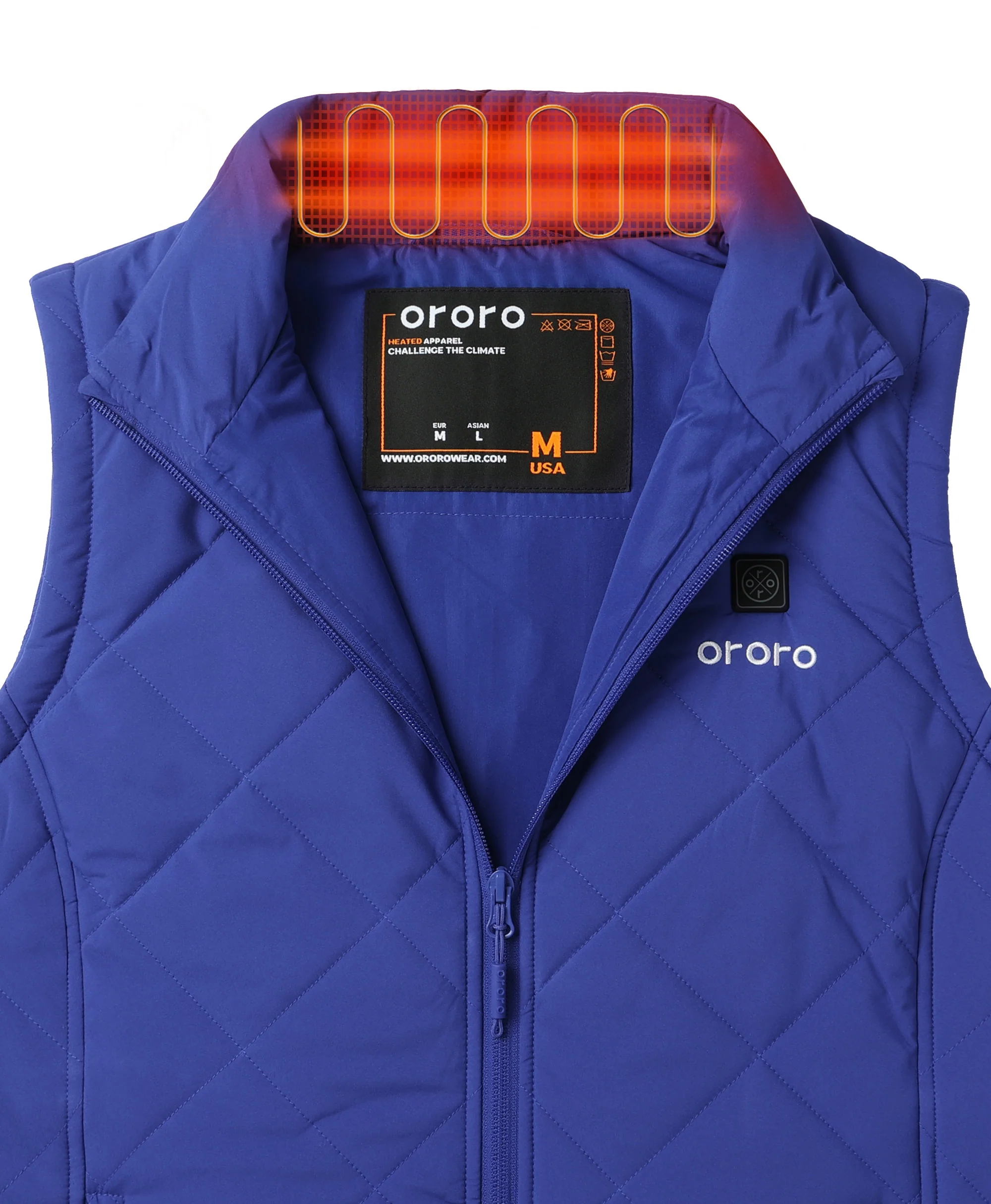 Women's Heated Quilted Vest - New Colors - Image 5