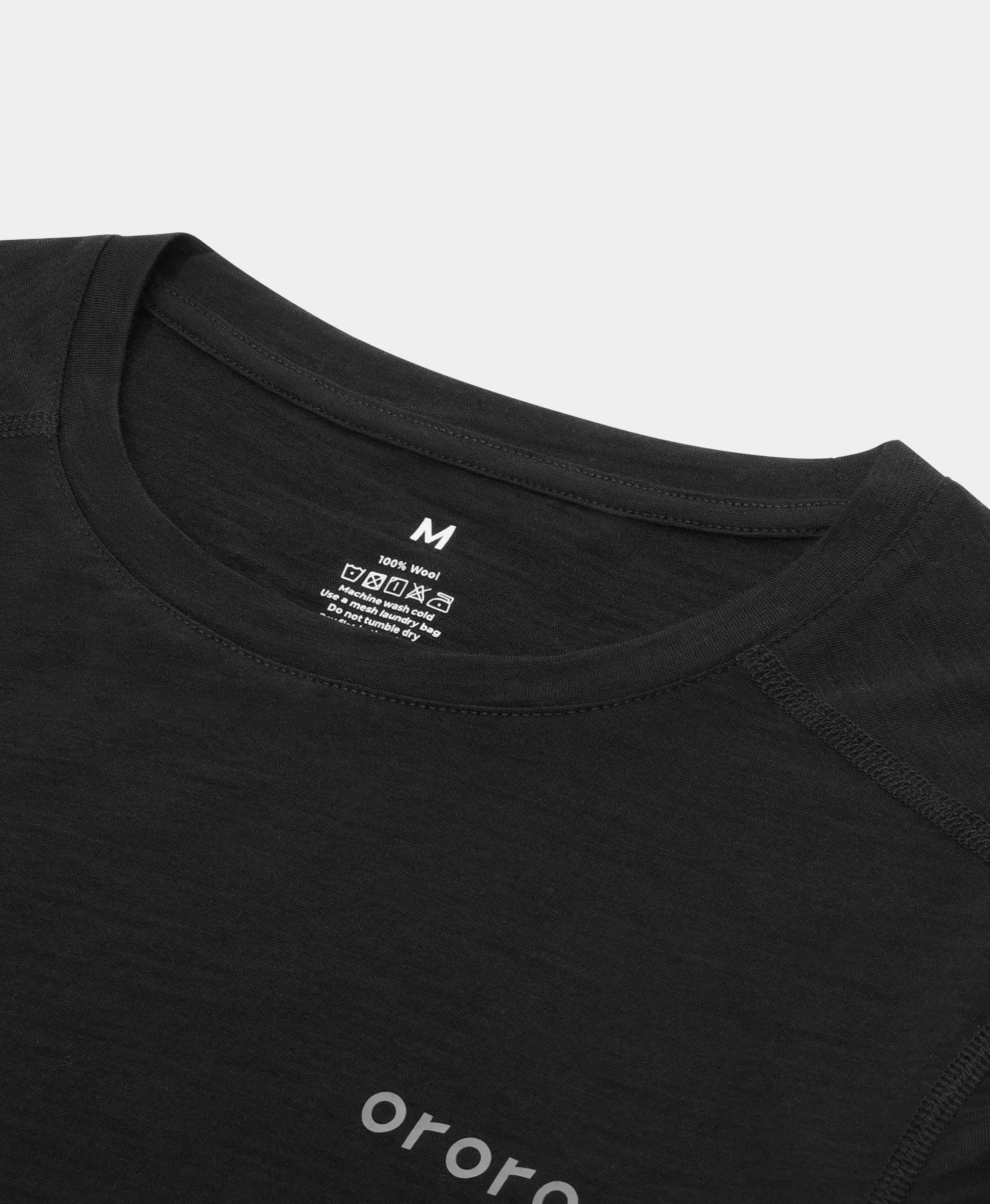 Women's Short Sleeve 100% Wool T-Shirt (Final Sale) - Image 3