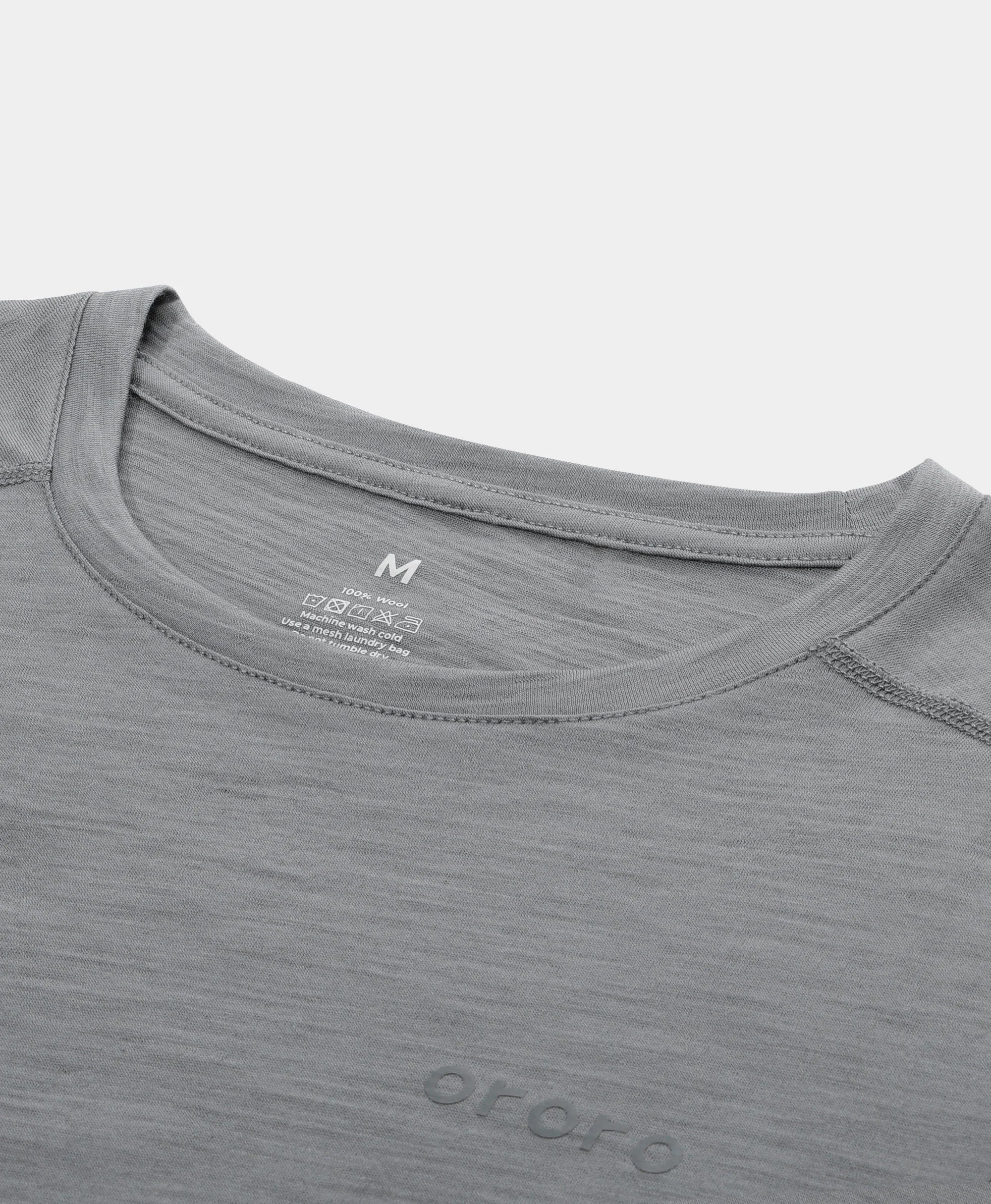 Women's Short Sleeve 100% Wool T-Shirt (Final Sale) - Image 8