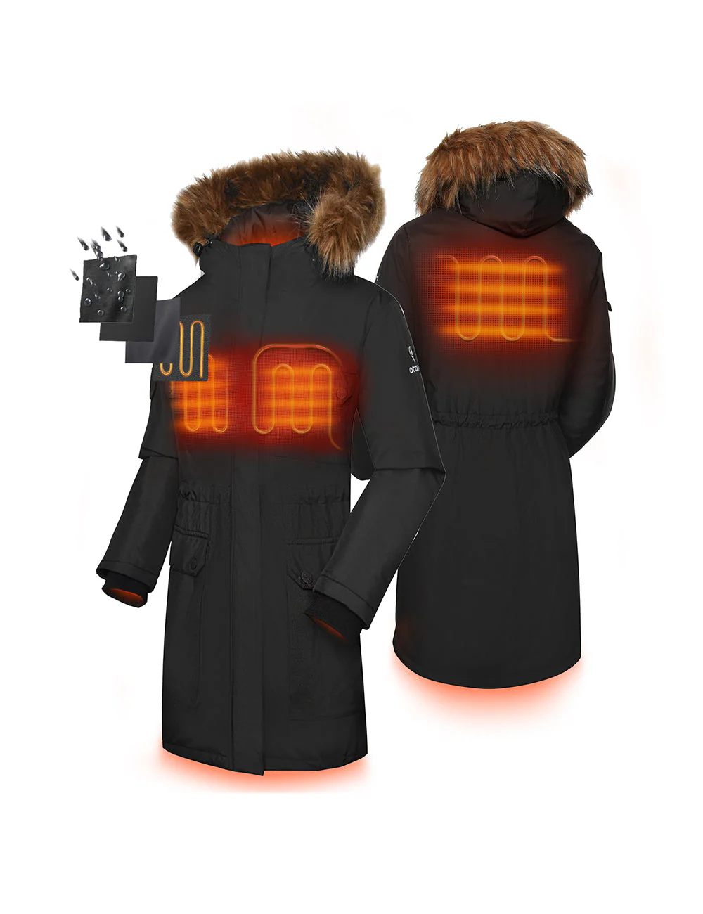 Women's Heated Thermolite® Parka (3 Heating Zones) (Battery Set Not Included) (Final Sale) - Image 2