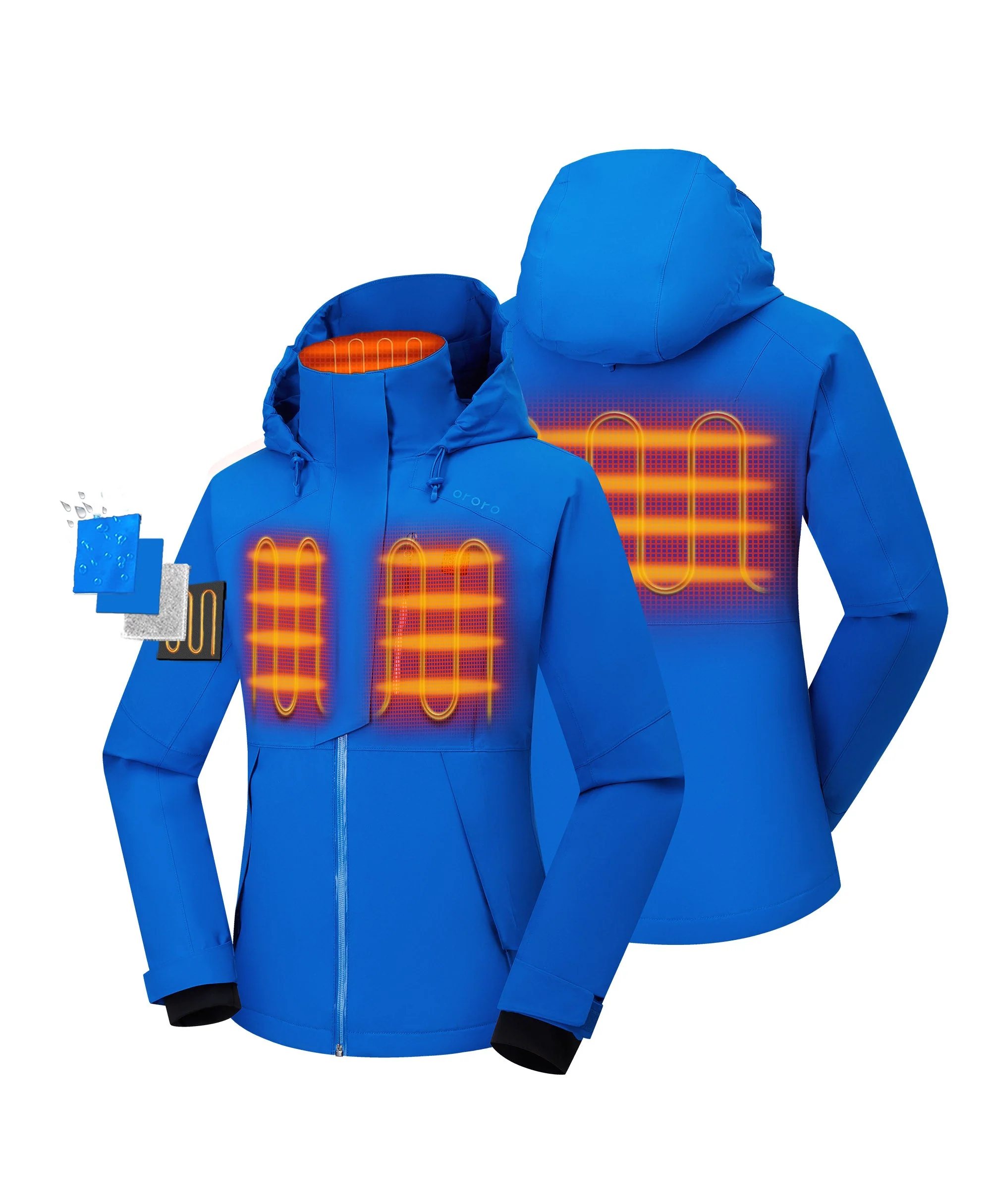 Women's Waterproof Heated Ski Jacket (Final Sale) - Image 17