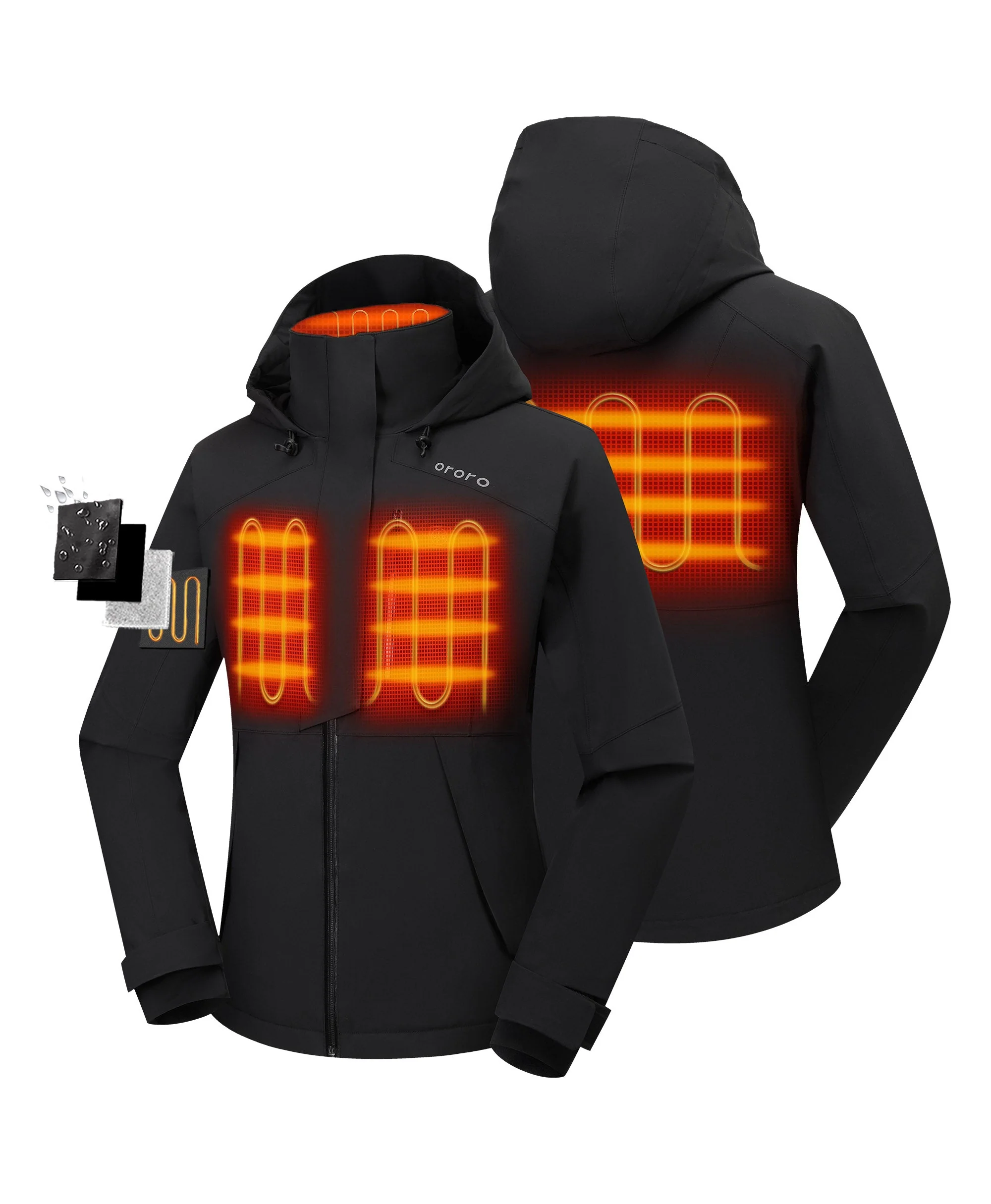 Women's Waterproof Heated Ski Jacket (Final Sale) - Image 2